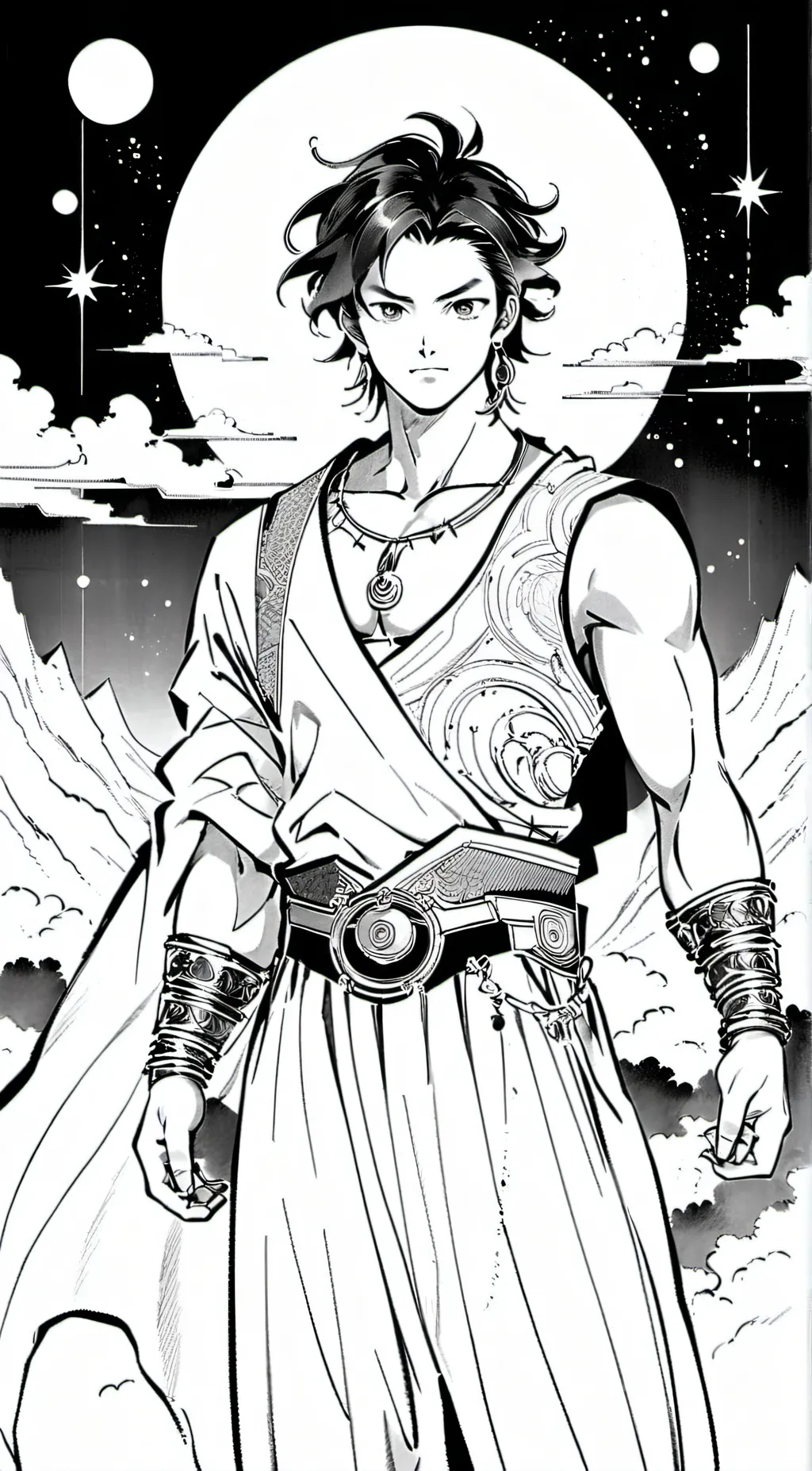 ai character: Alendailo  background