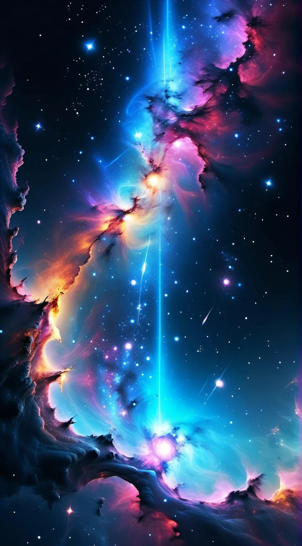 ai character: Space!! background