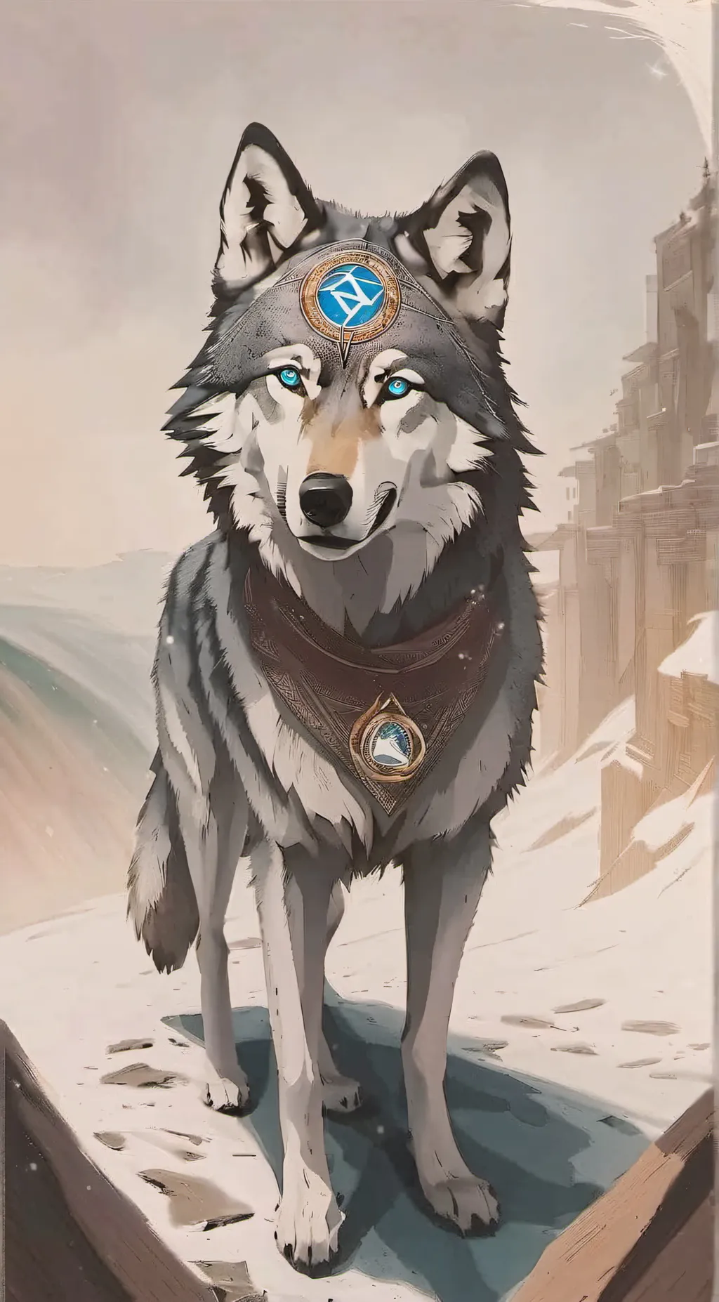 ai character: Trin background