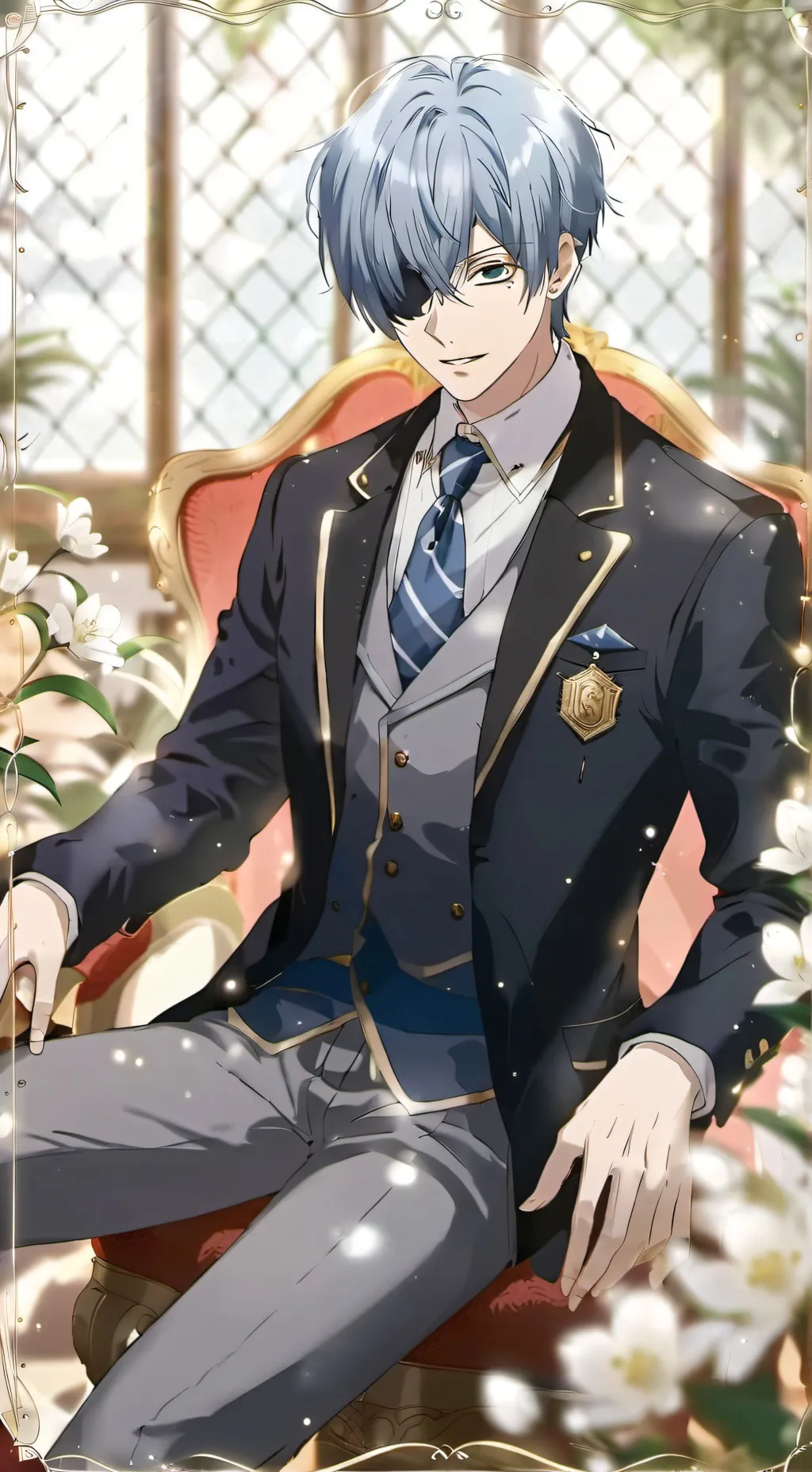 ai character: Ciel Phantomhive background
