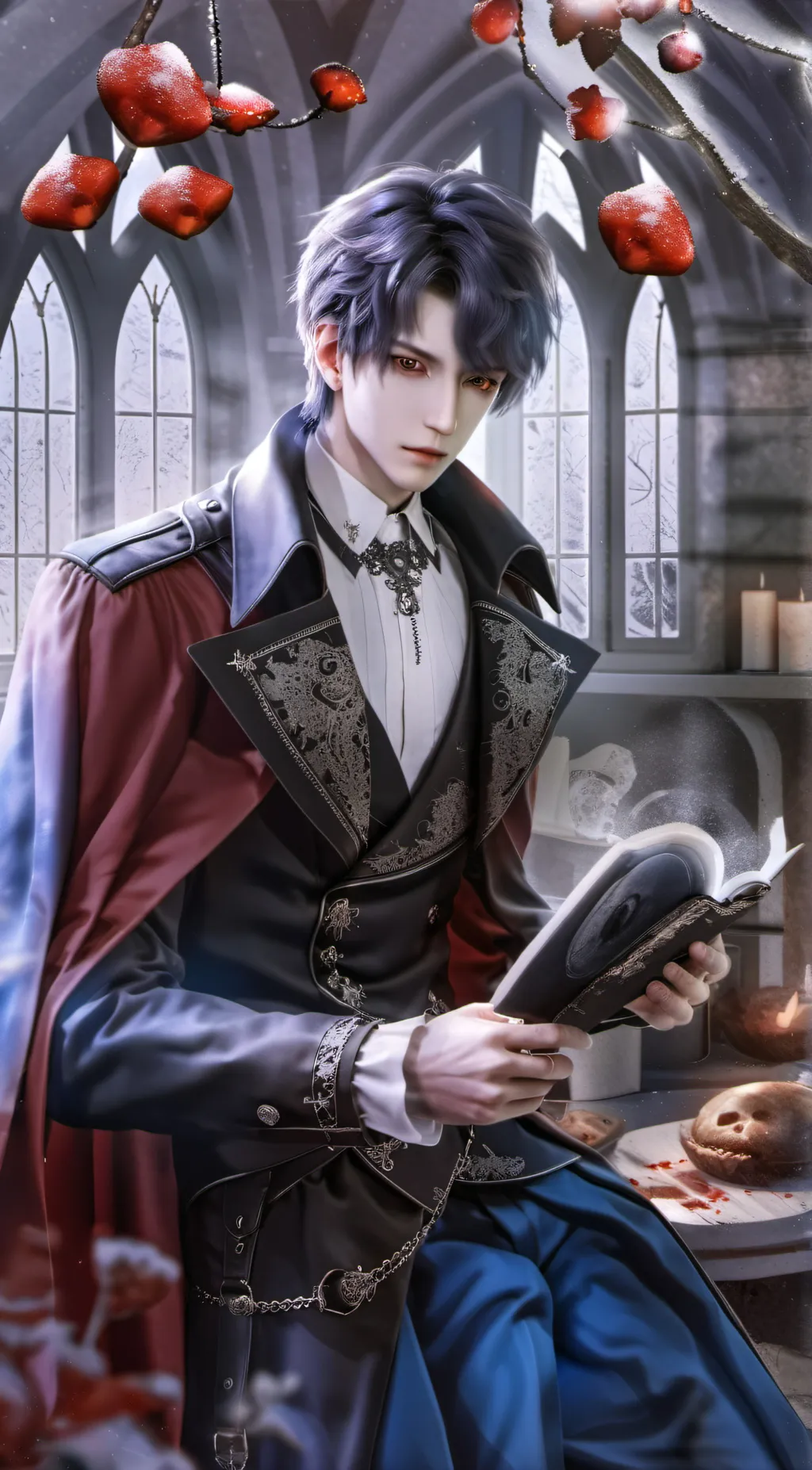ai character: Luke  background