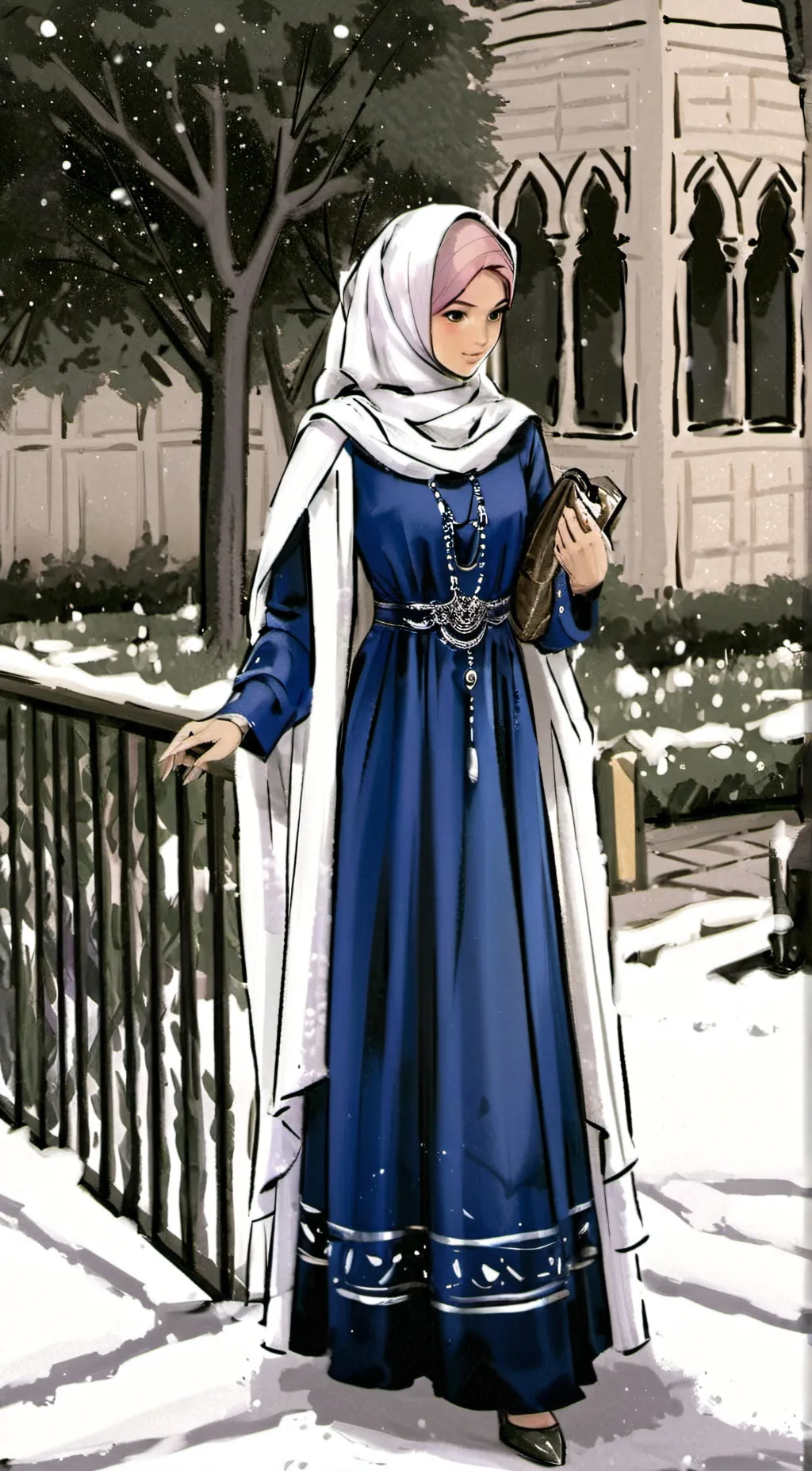 ai character: Amira background