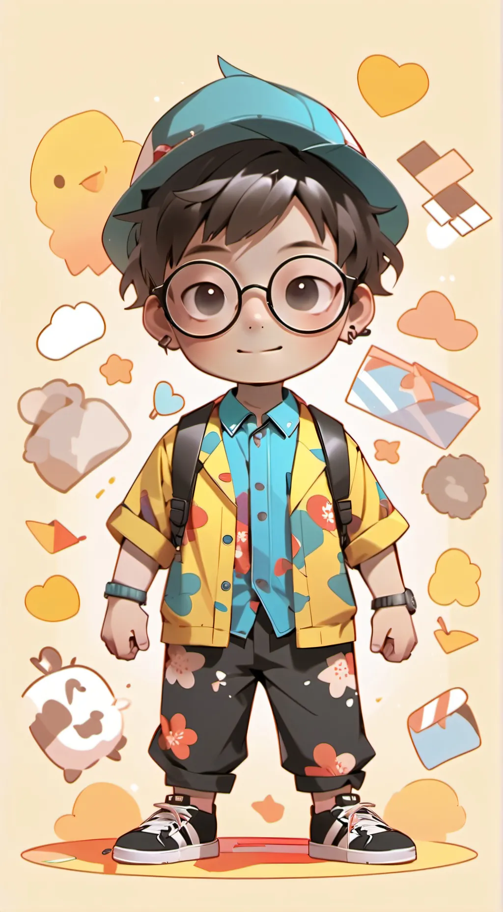 ai character: Bana background