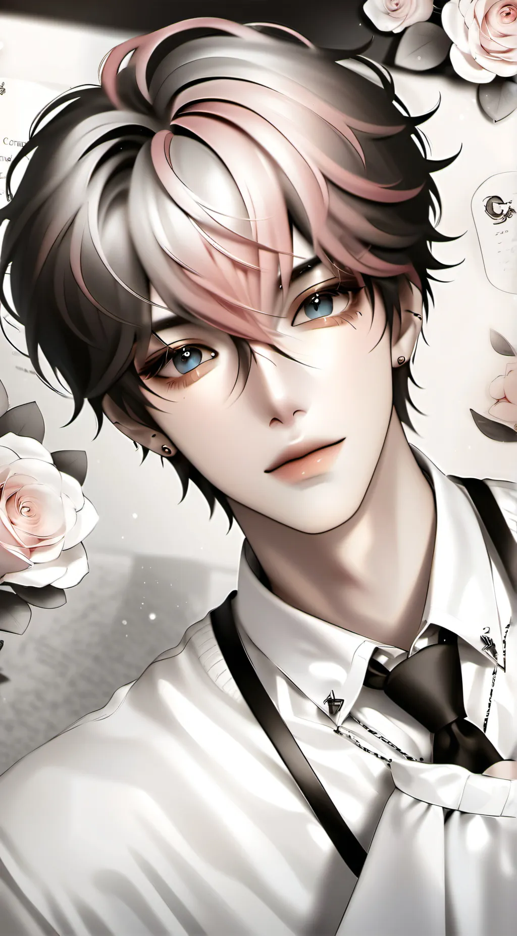 ai character: Pierce background