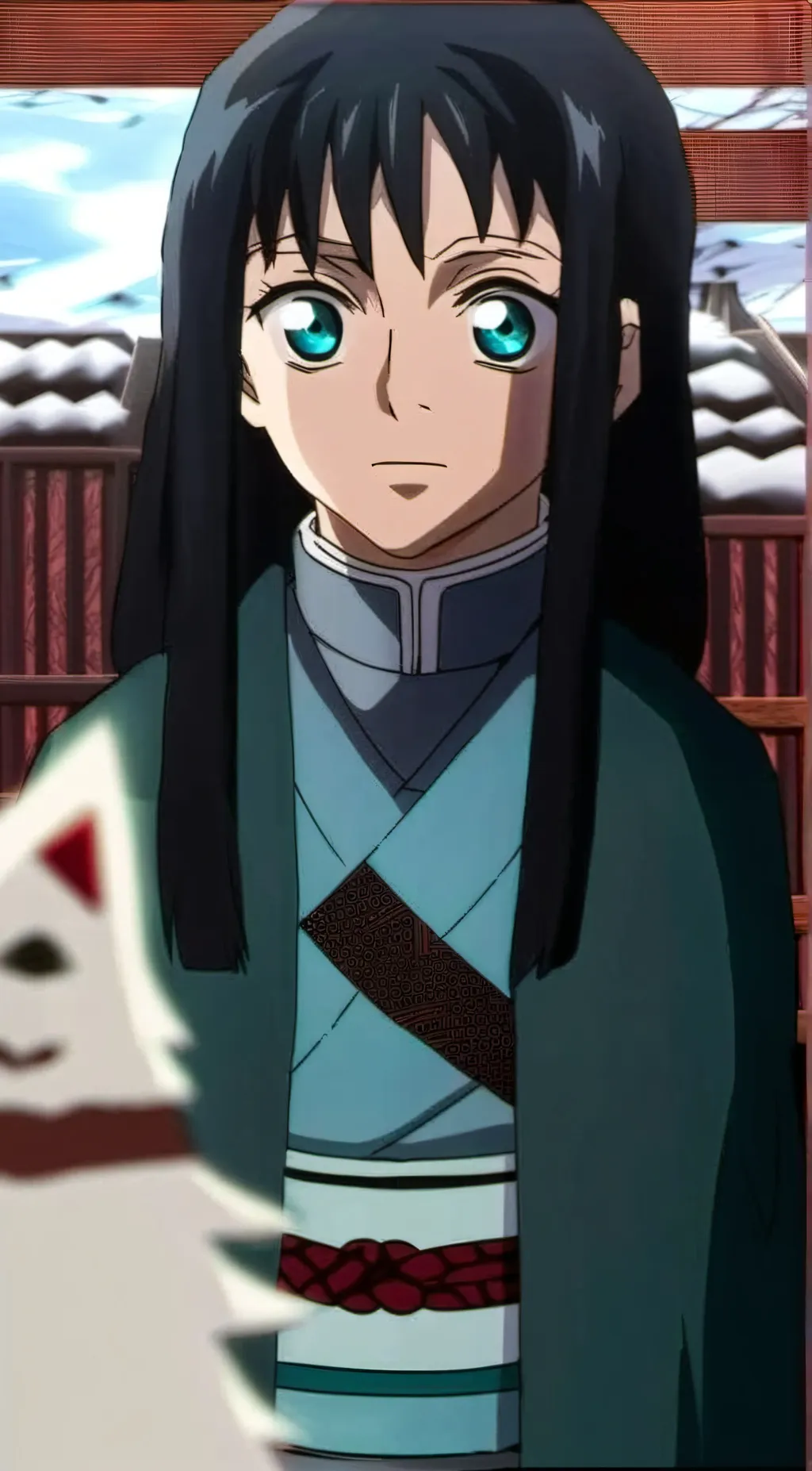 ai character: Muichiro  background