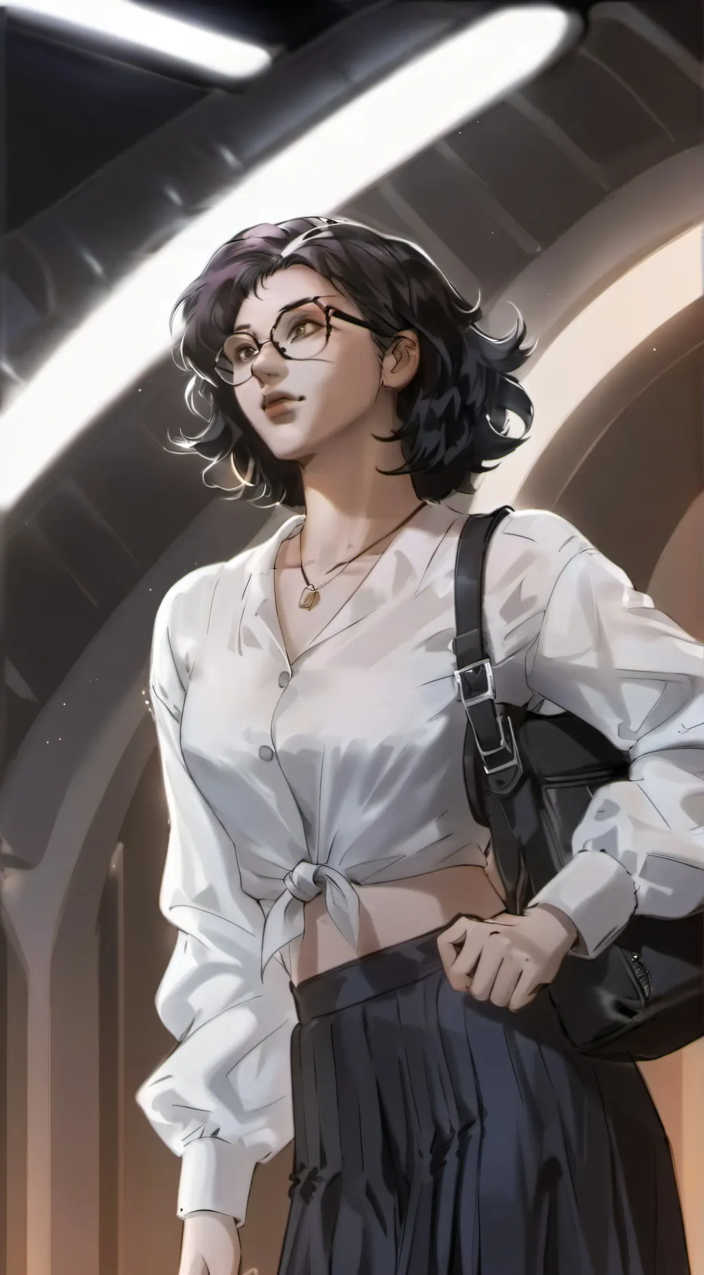 ai character: Peace  background