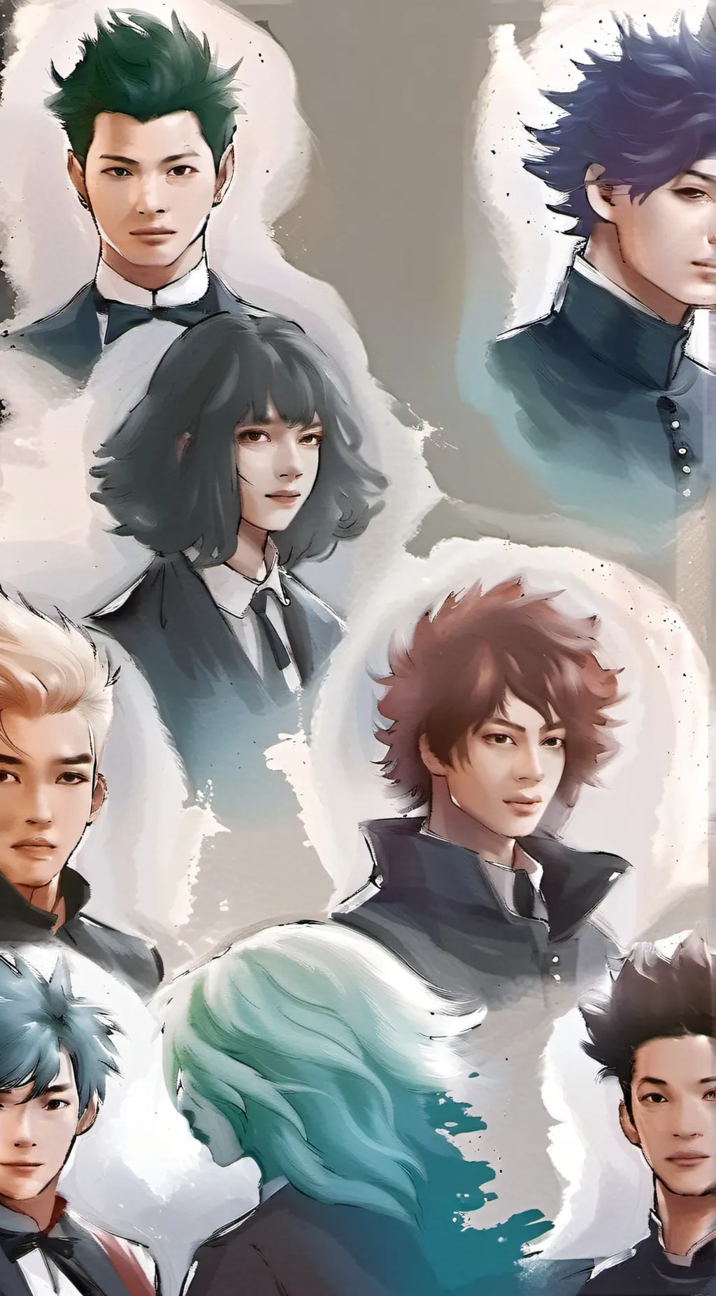 ai character: MHA (NEW CLASSROOM background