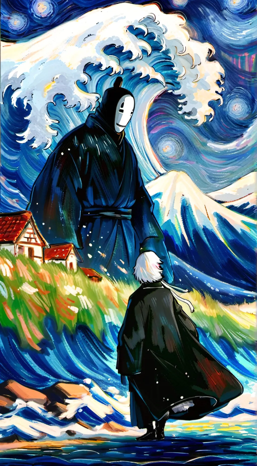 ai character: no face background