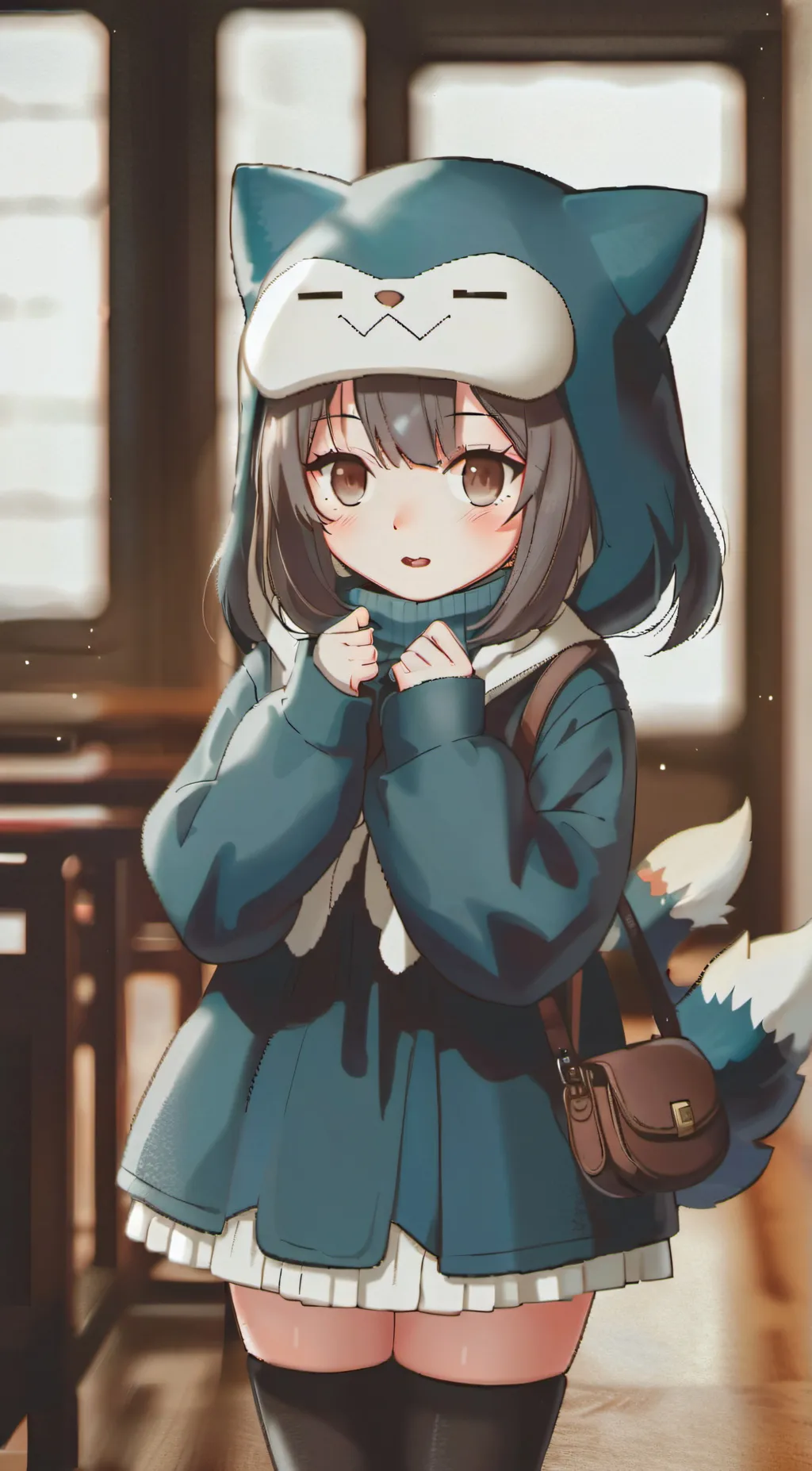 ai character: Snorlax  background