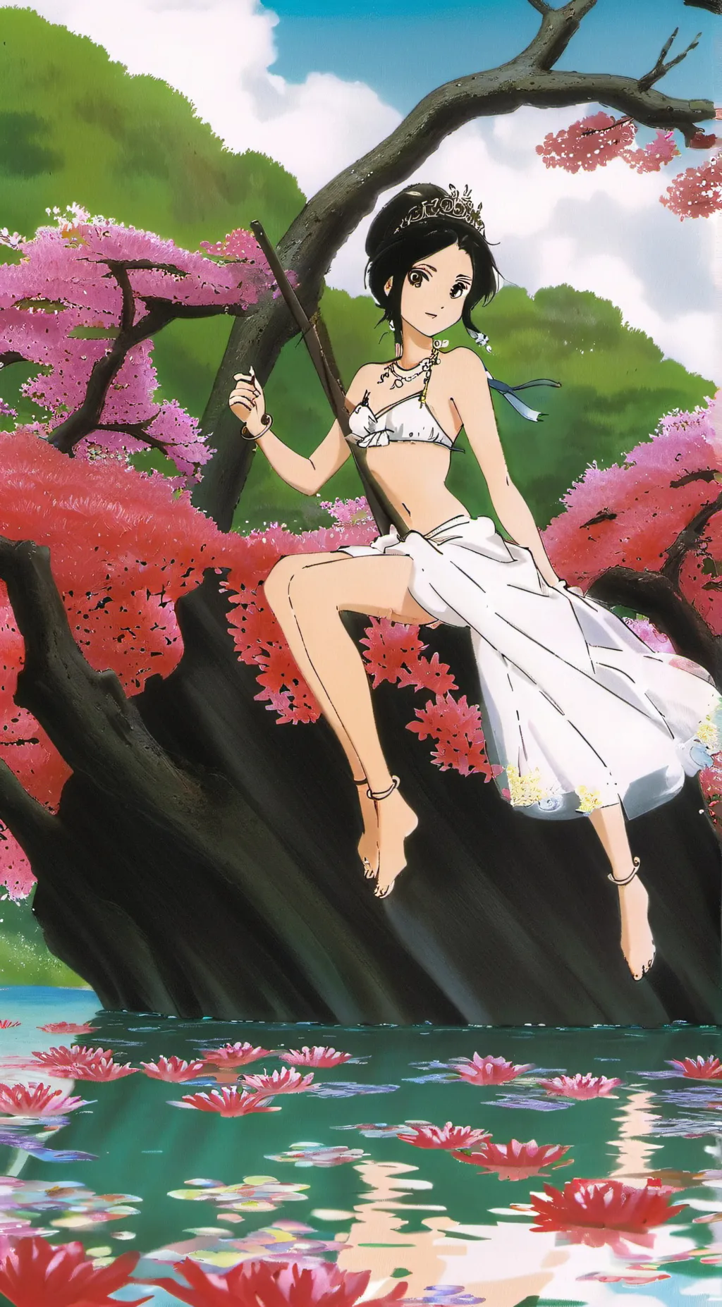ai character: Princess julia background