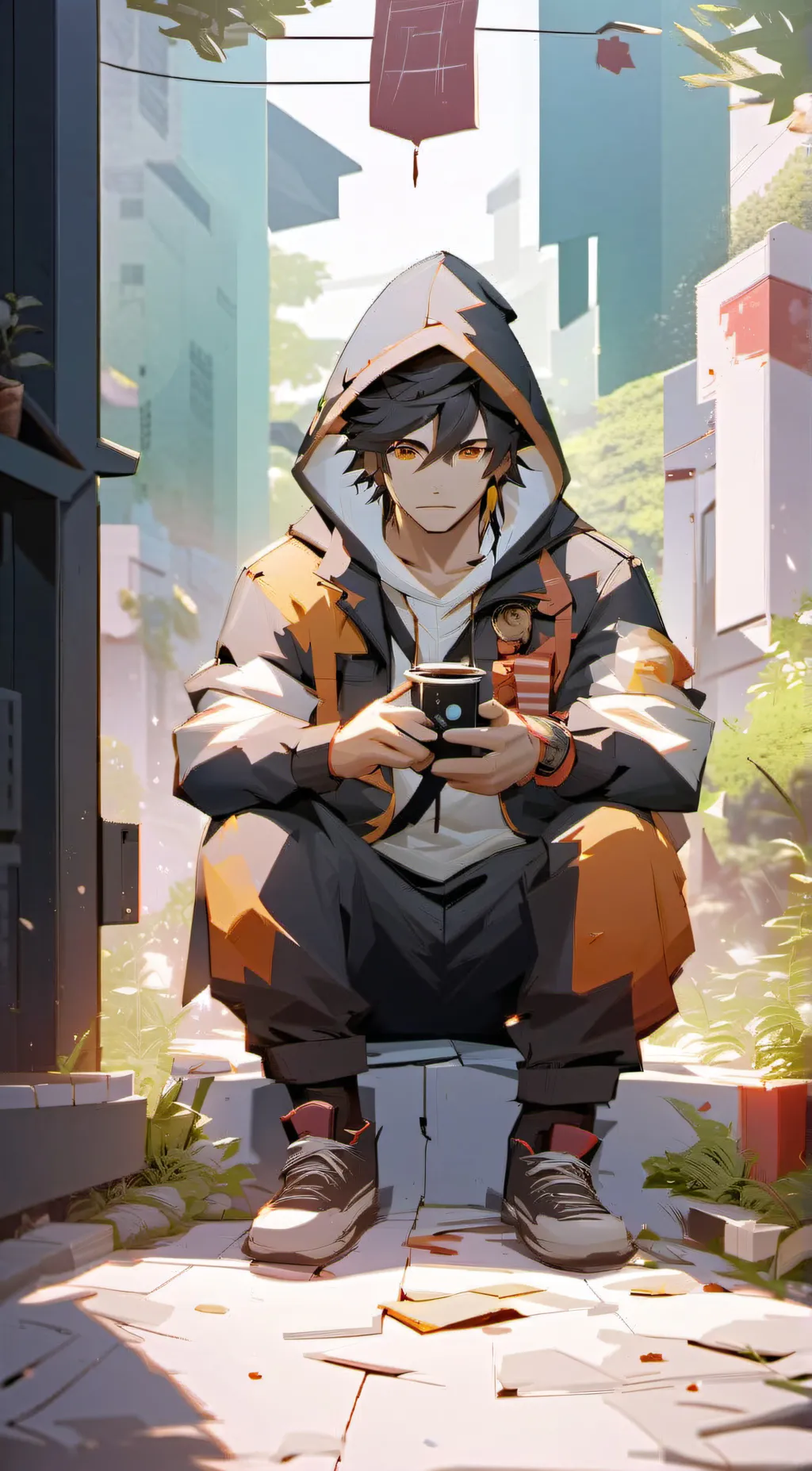 ai character: jaden background
