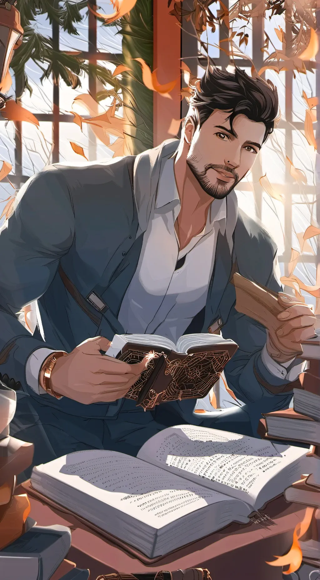 ai character: james background