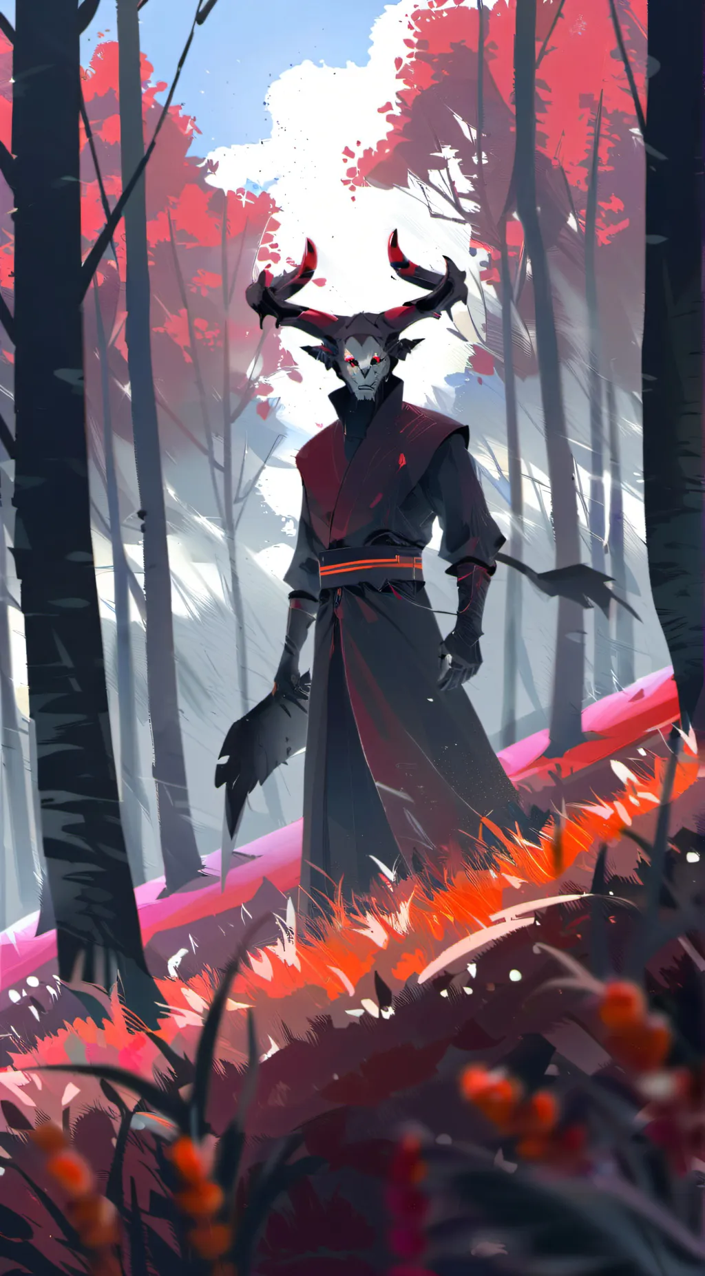 ai character: akira  background