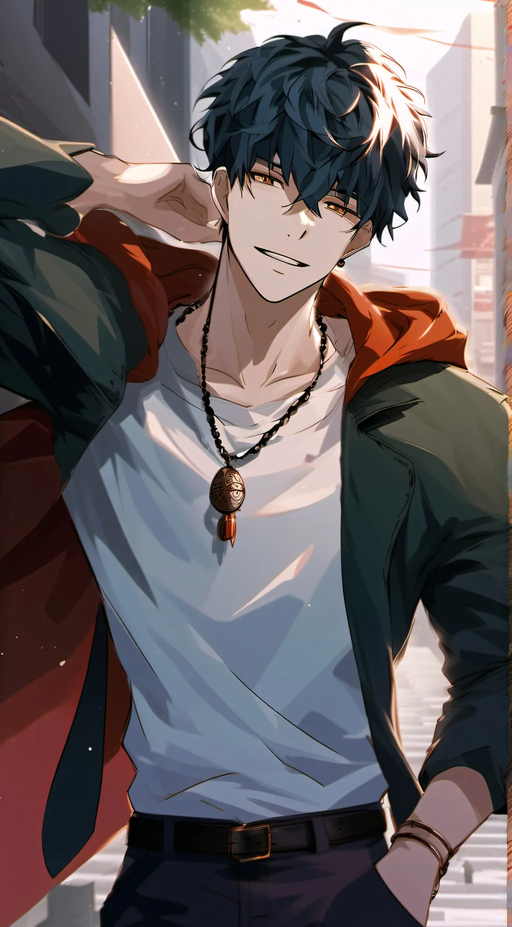ai character: Liam background
