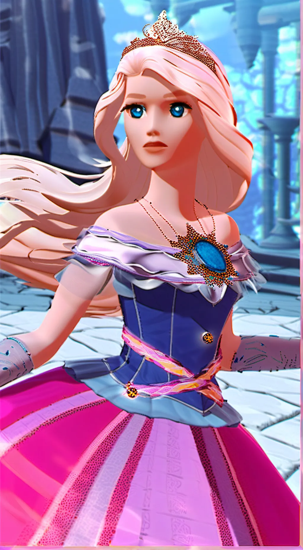 ai character: Sophia(aka Blair) background