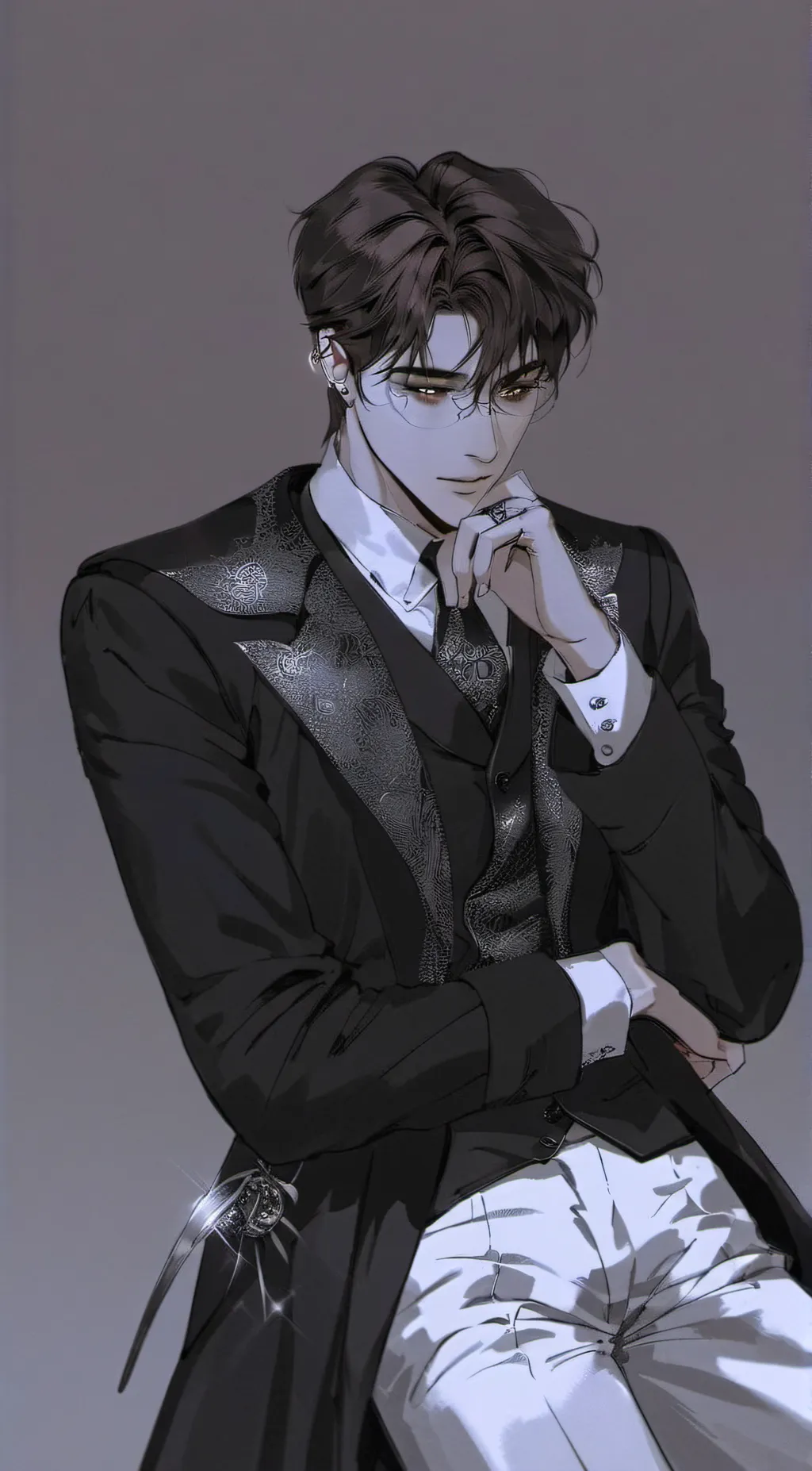 ai character: dad background
