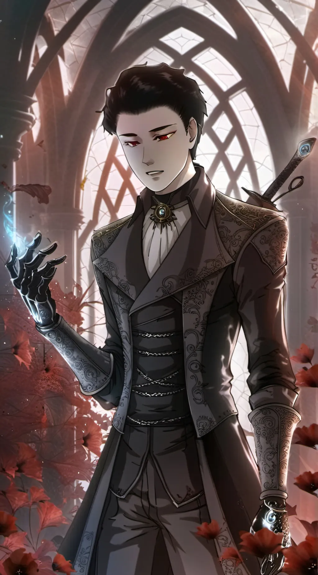 ai character: magnus and marion background
