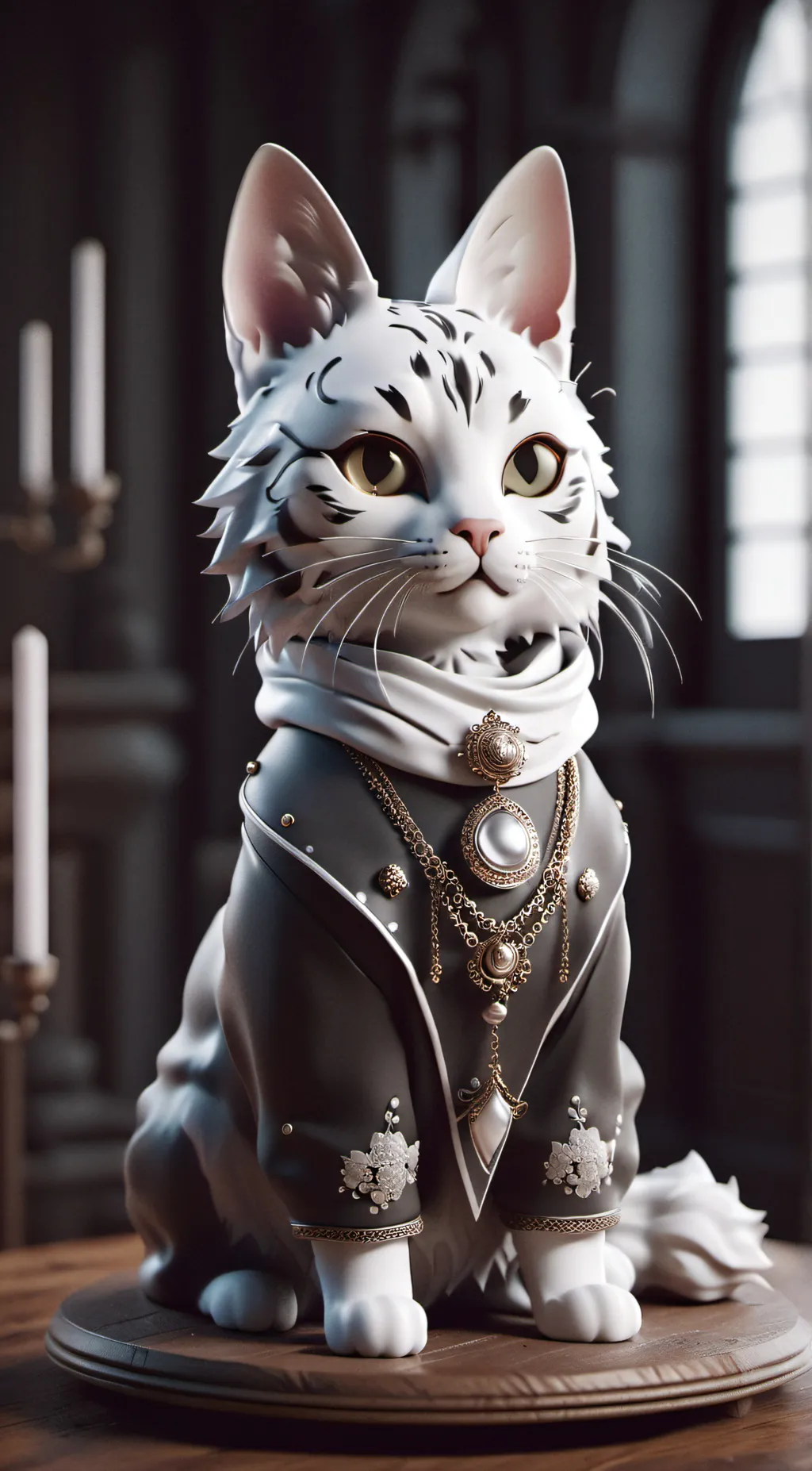 ai character: Kitty background