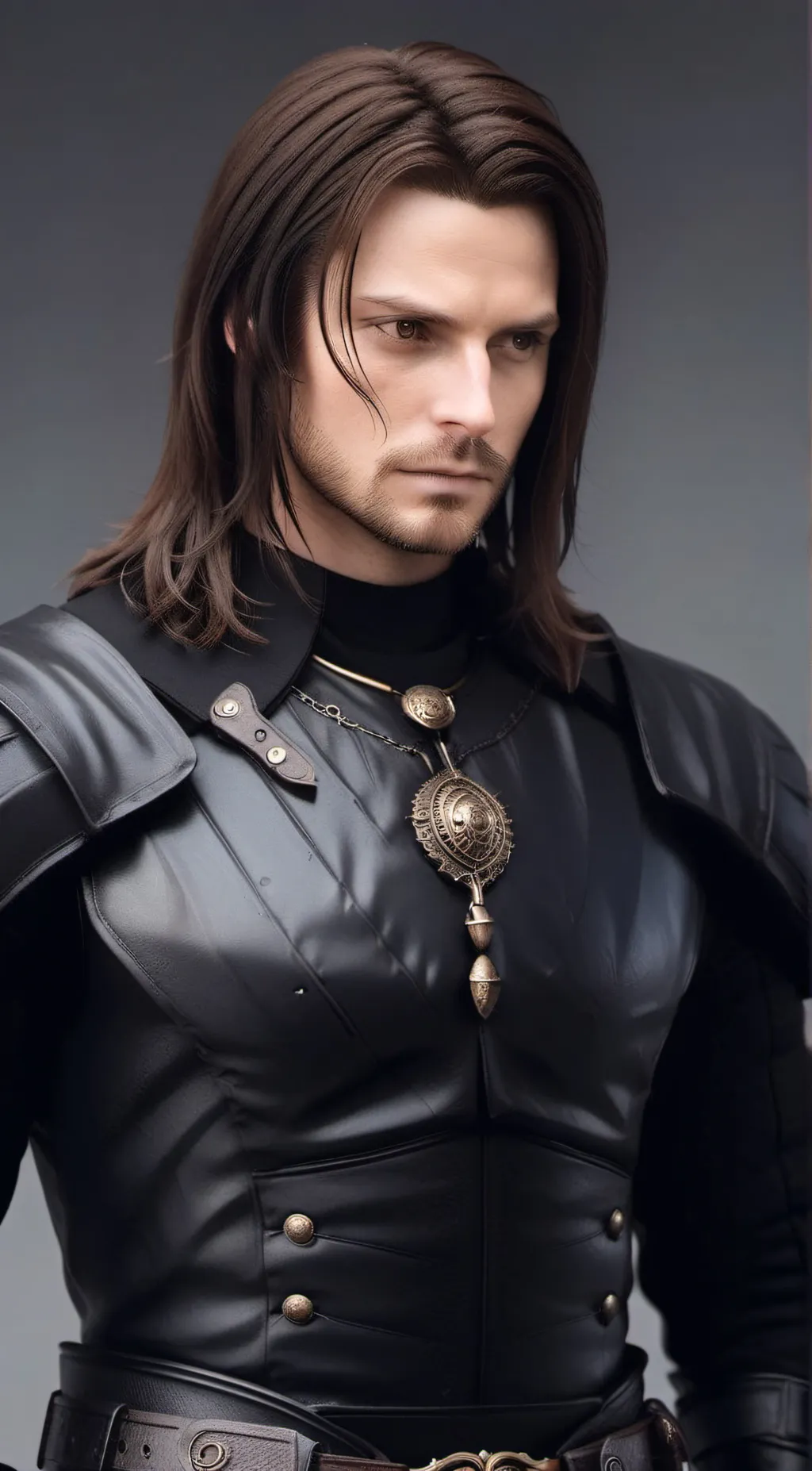 ai character: Bucky Barnes  background