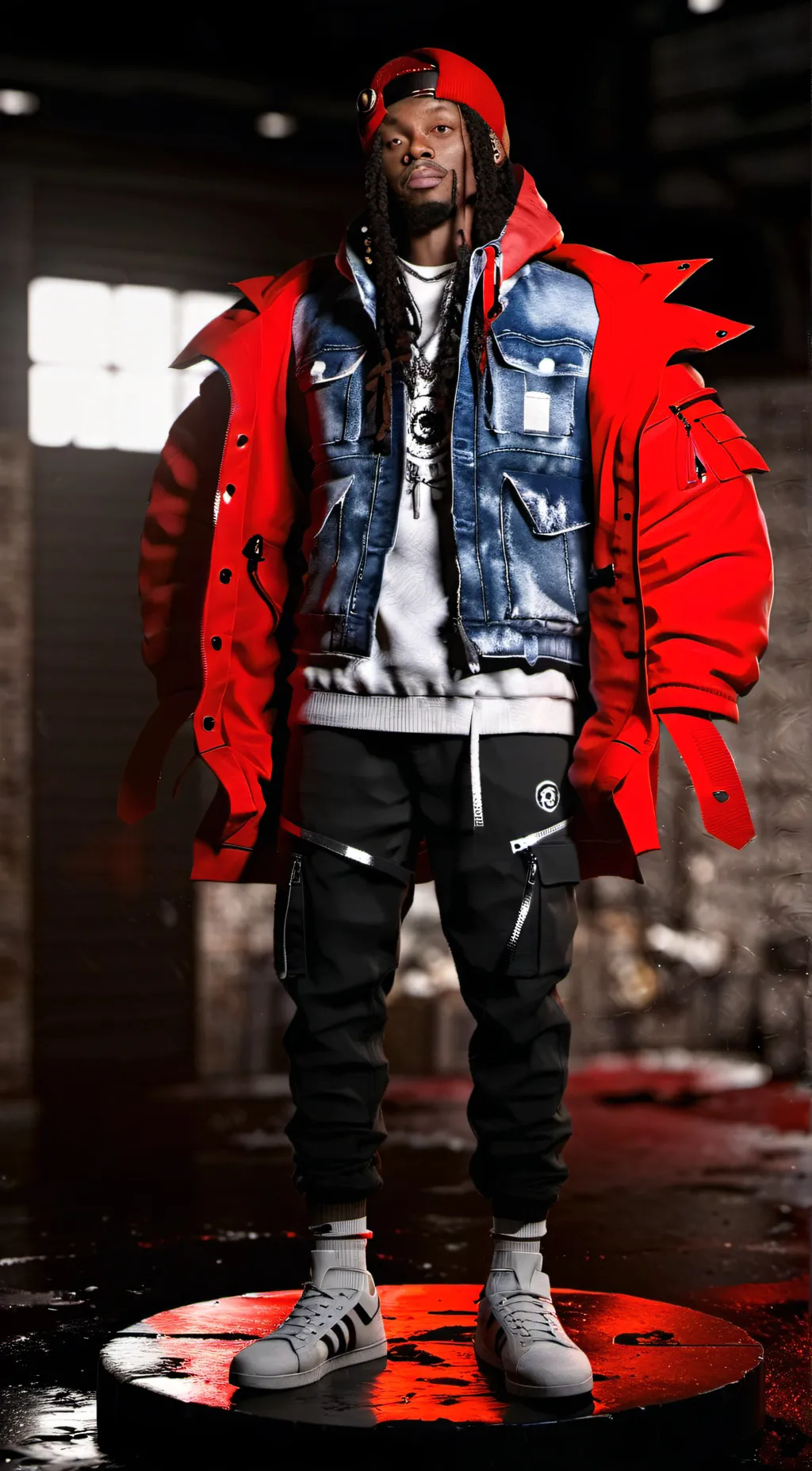 ai character: king von  background