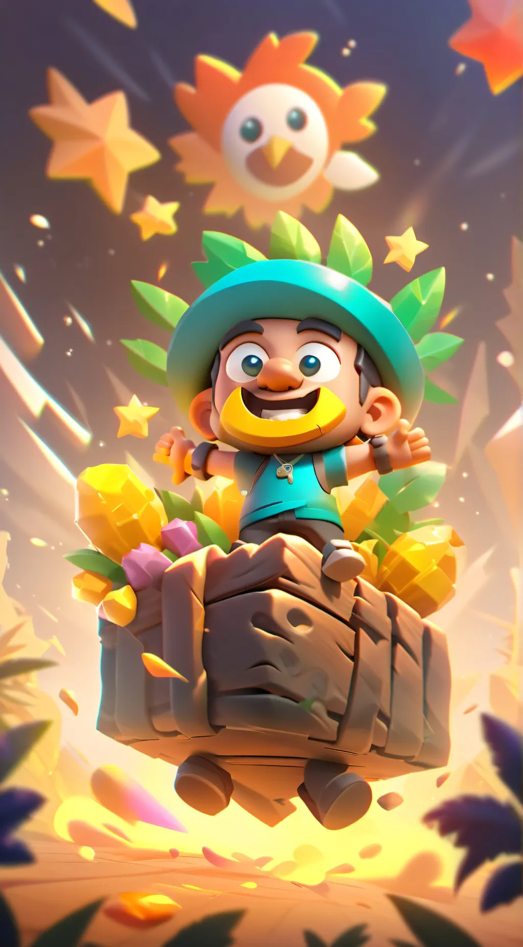 ai character: guess ur name background