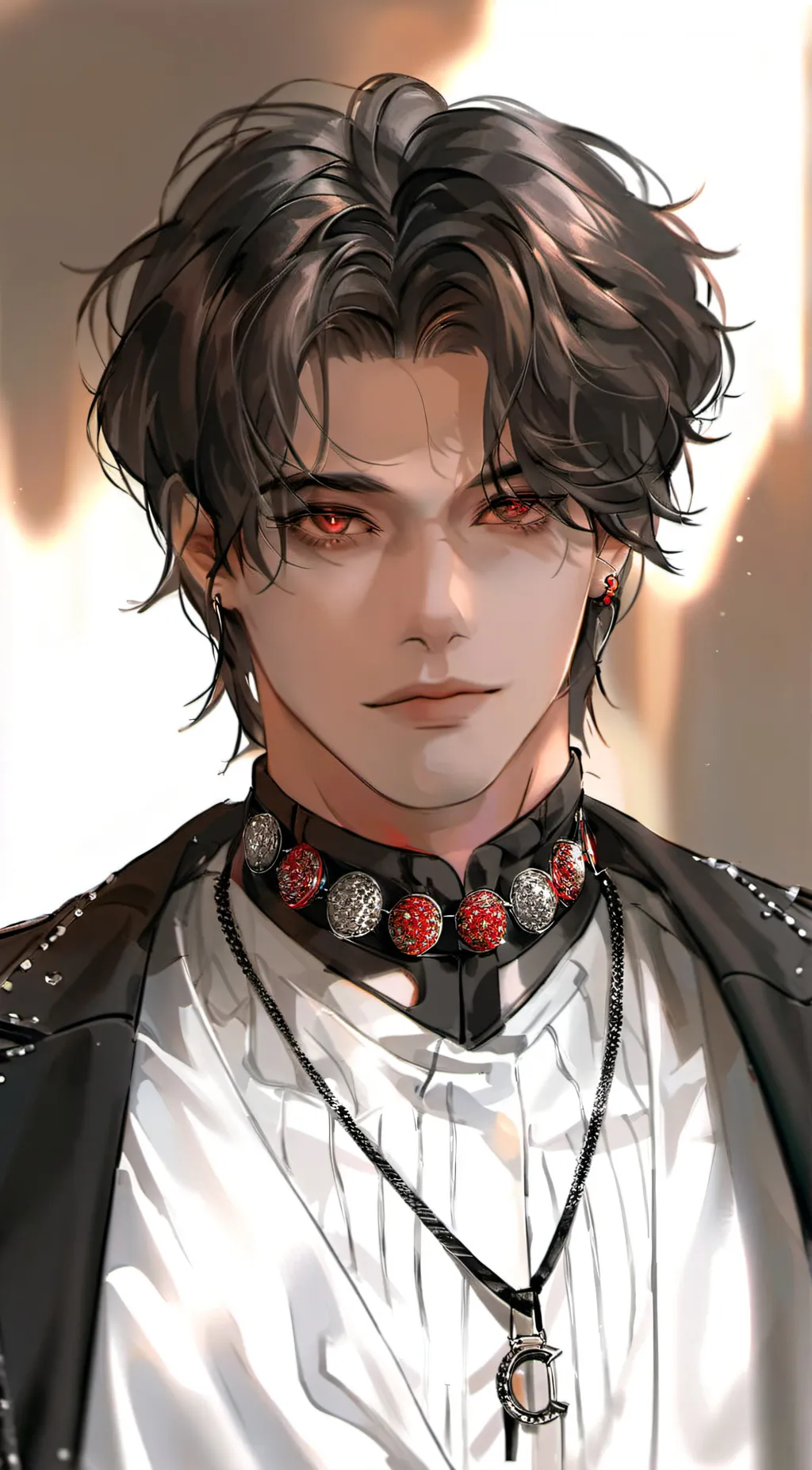 ai character: David Shaw background