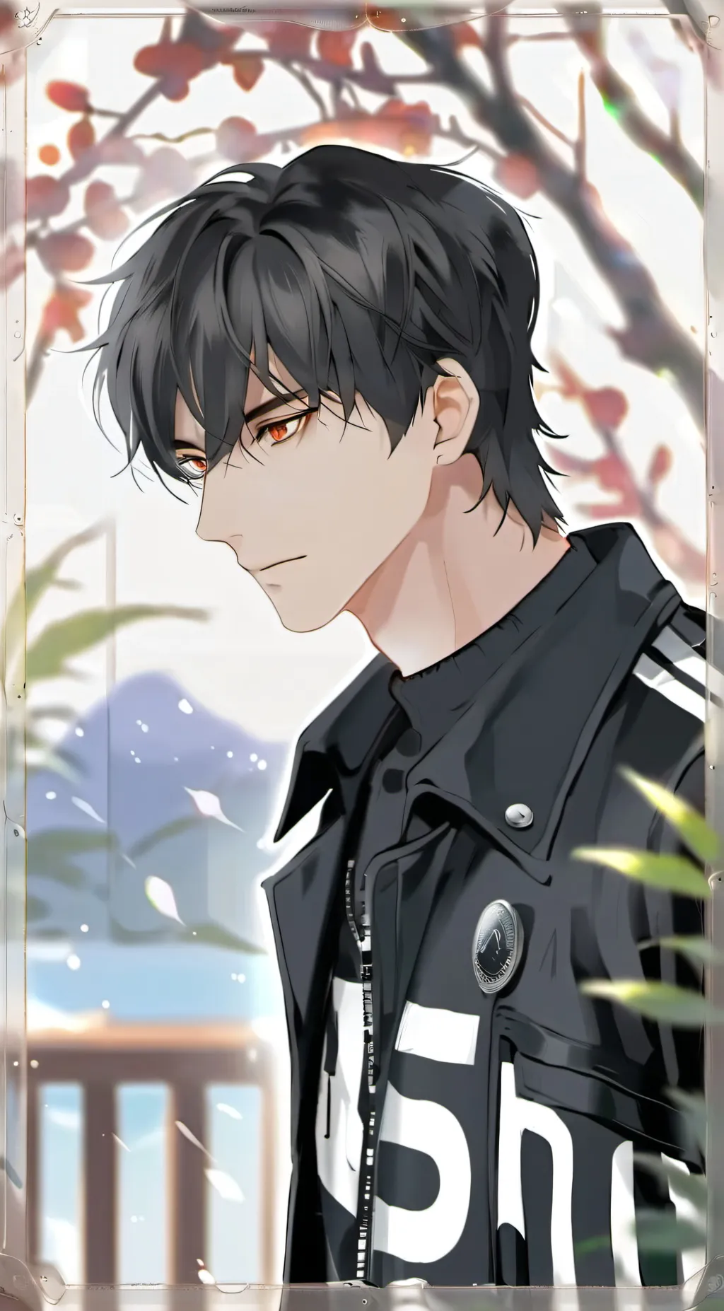 ai character: Anime Man 1992 background