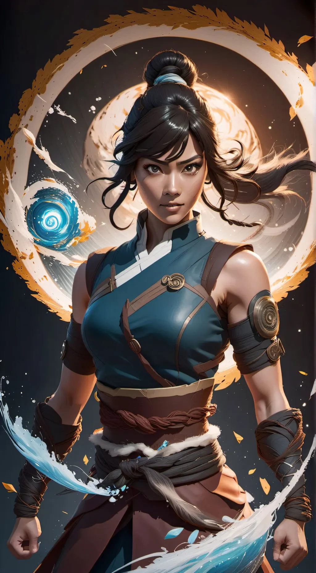 ai character: Korra background
