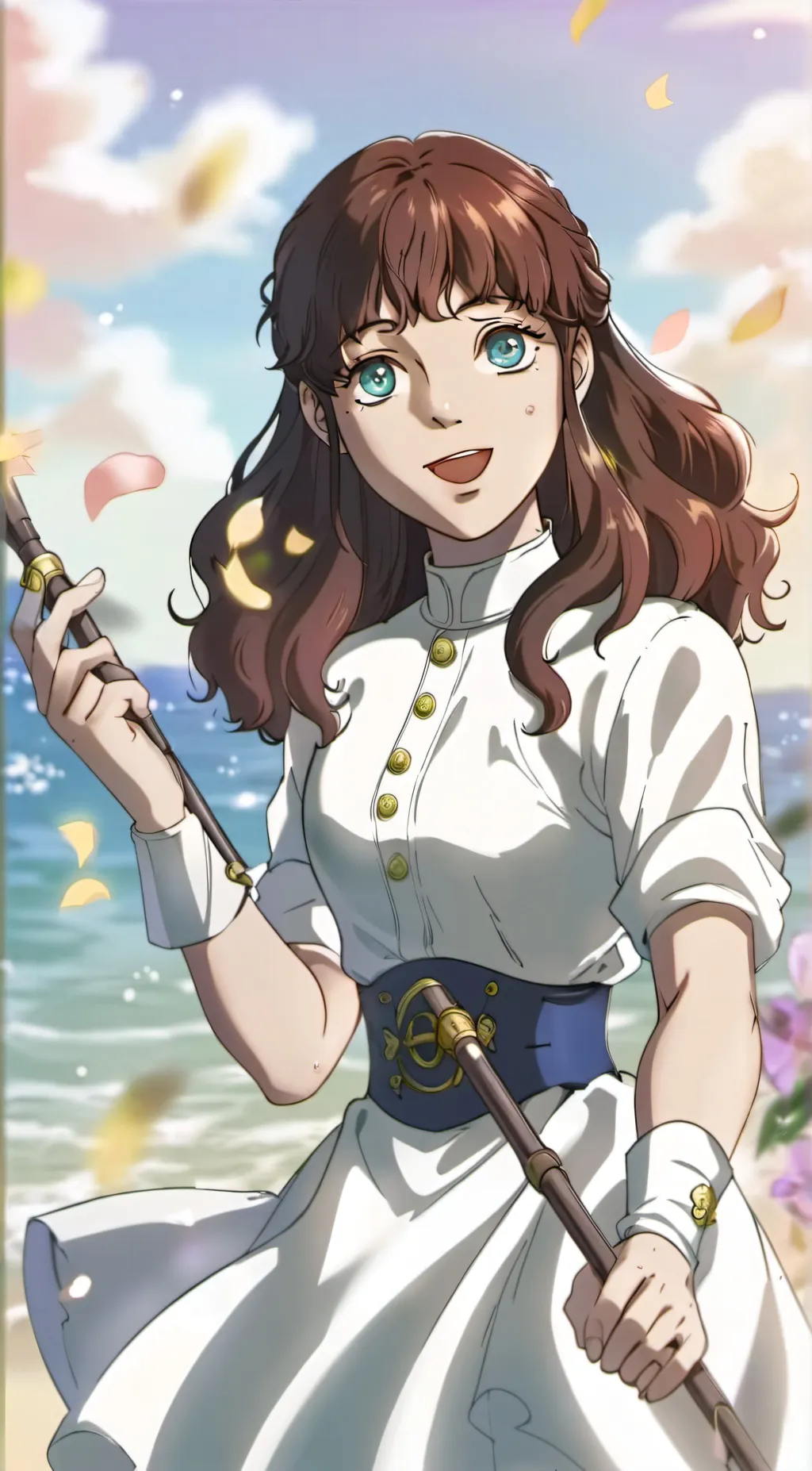 ai character: Nacha mikaelys  background