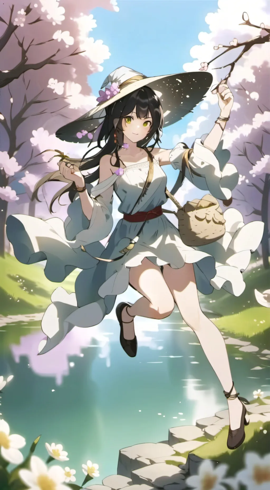 ai character: Anne  background