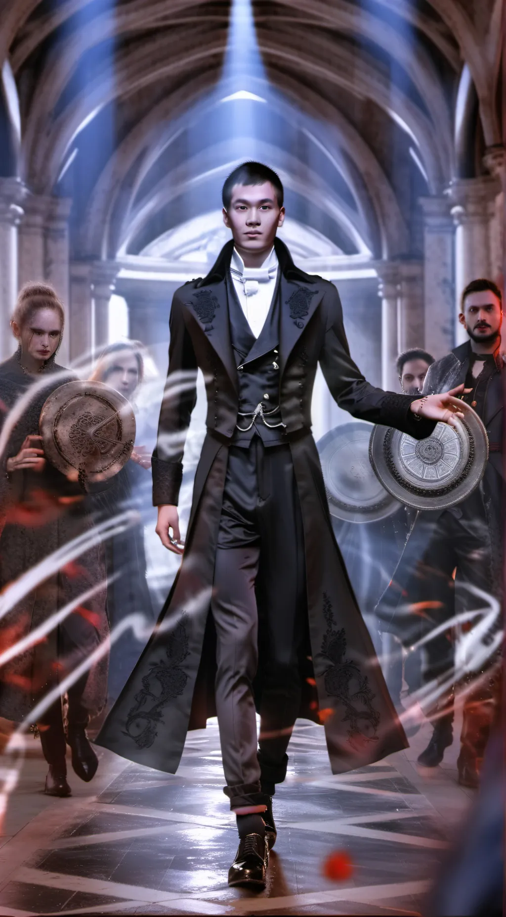 ai character: SPY RAZ background