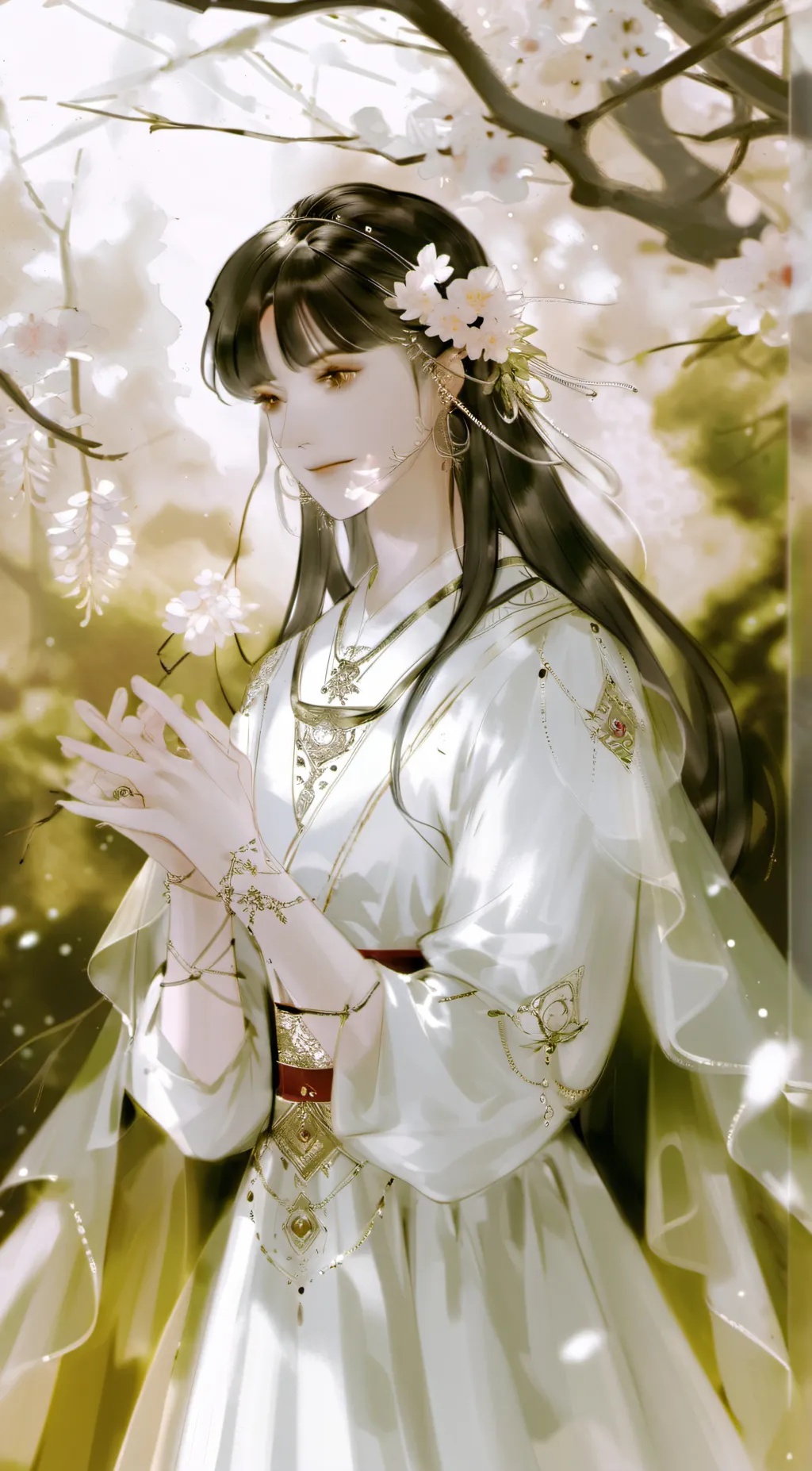 ai character: Selena background