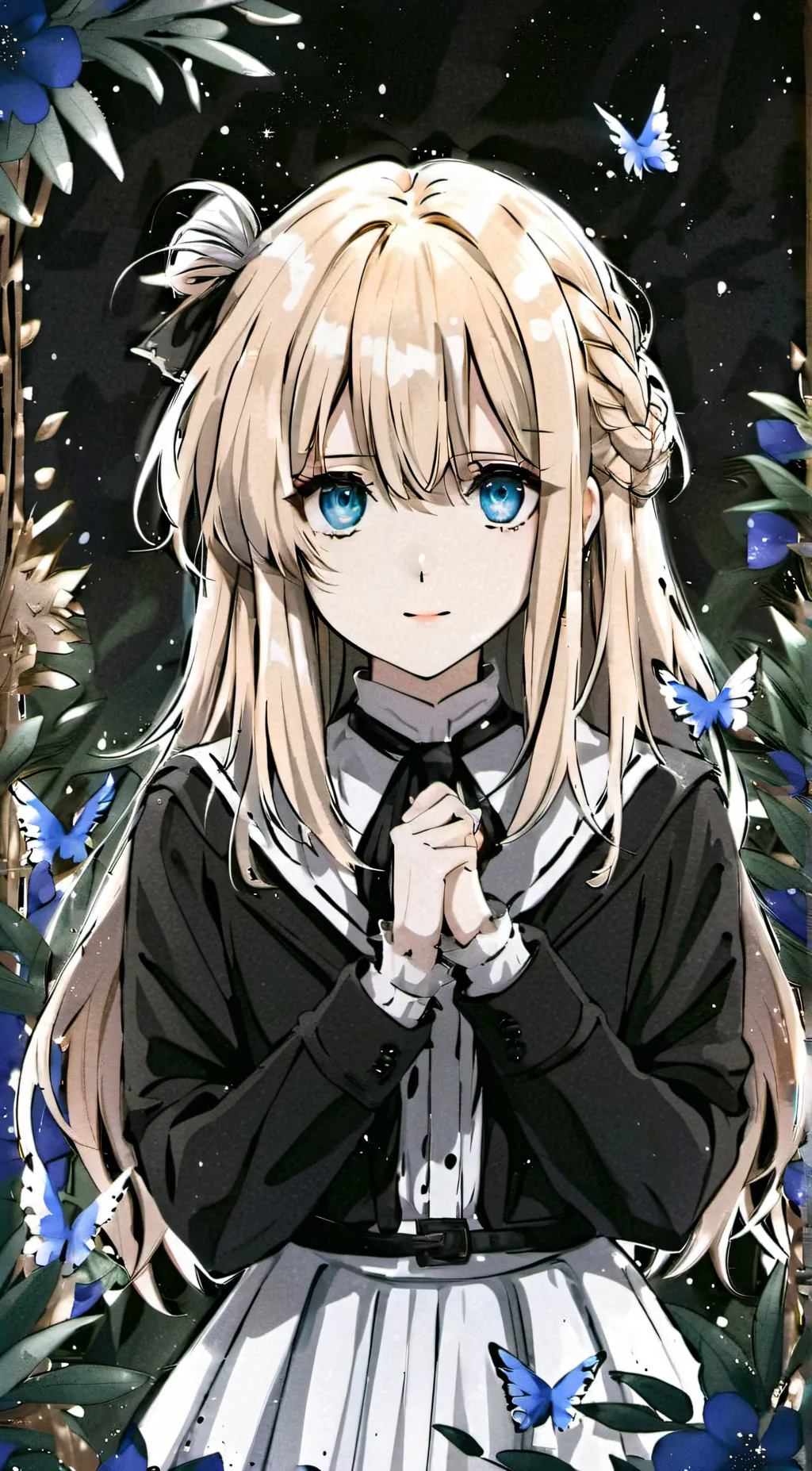 ai character: stella background