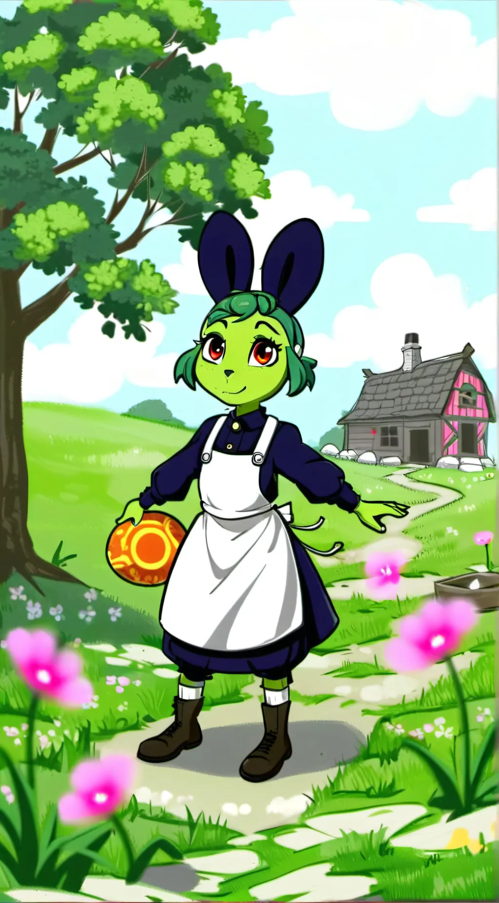 ai character: hoppy  background