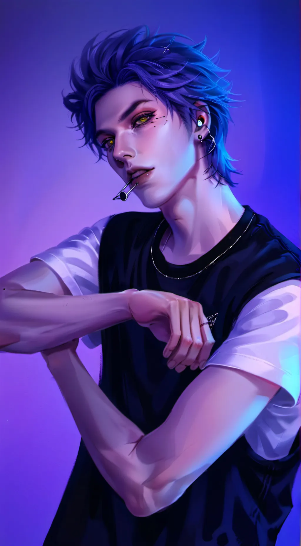 ai character: Shinsou~MHA background