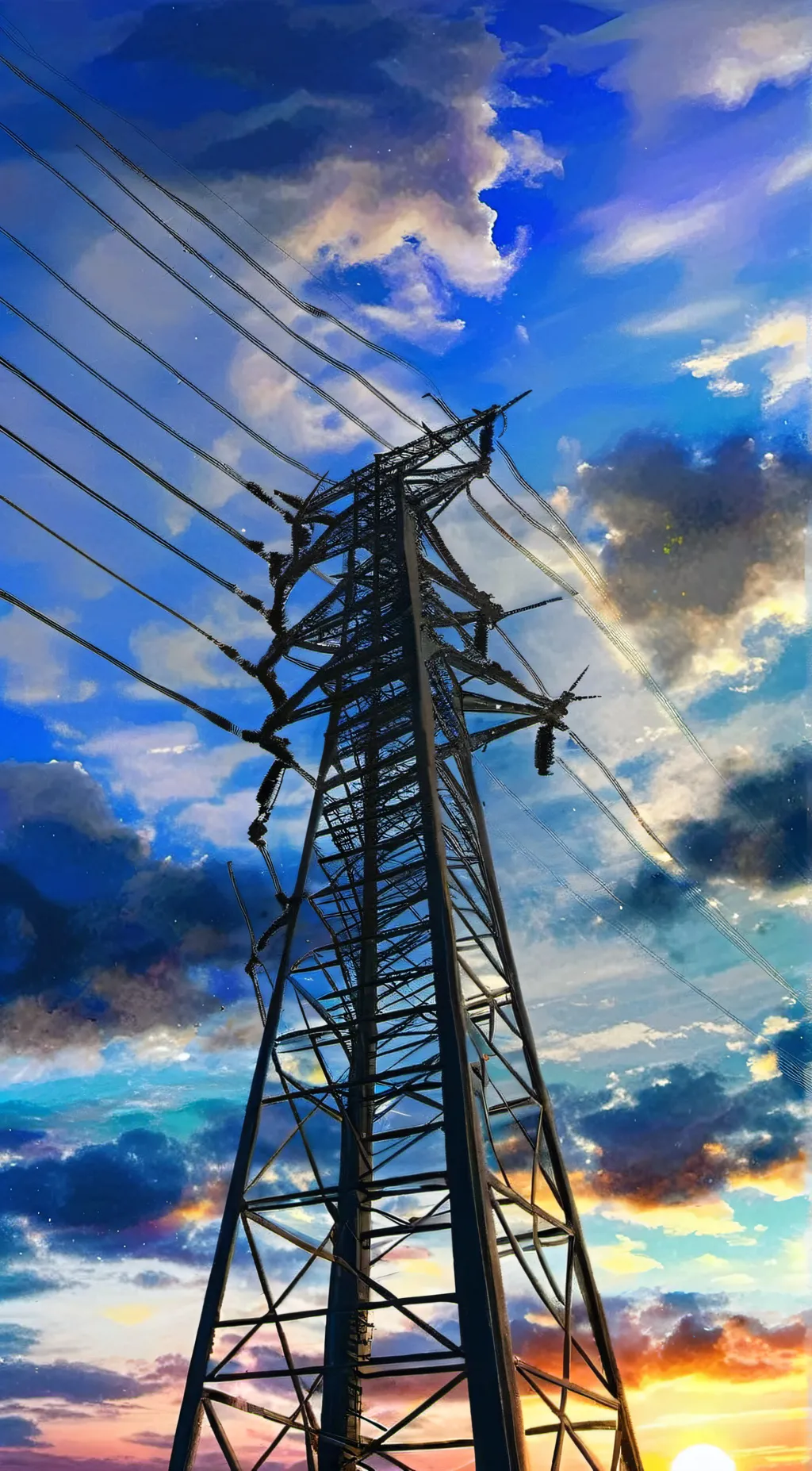 ai character: CellPhone Tower background