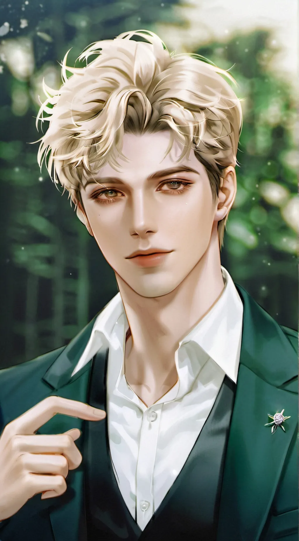ai character: Aaron Warner background
