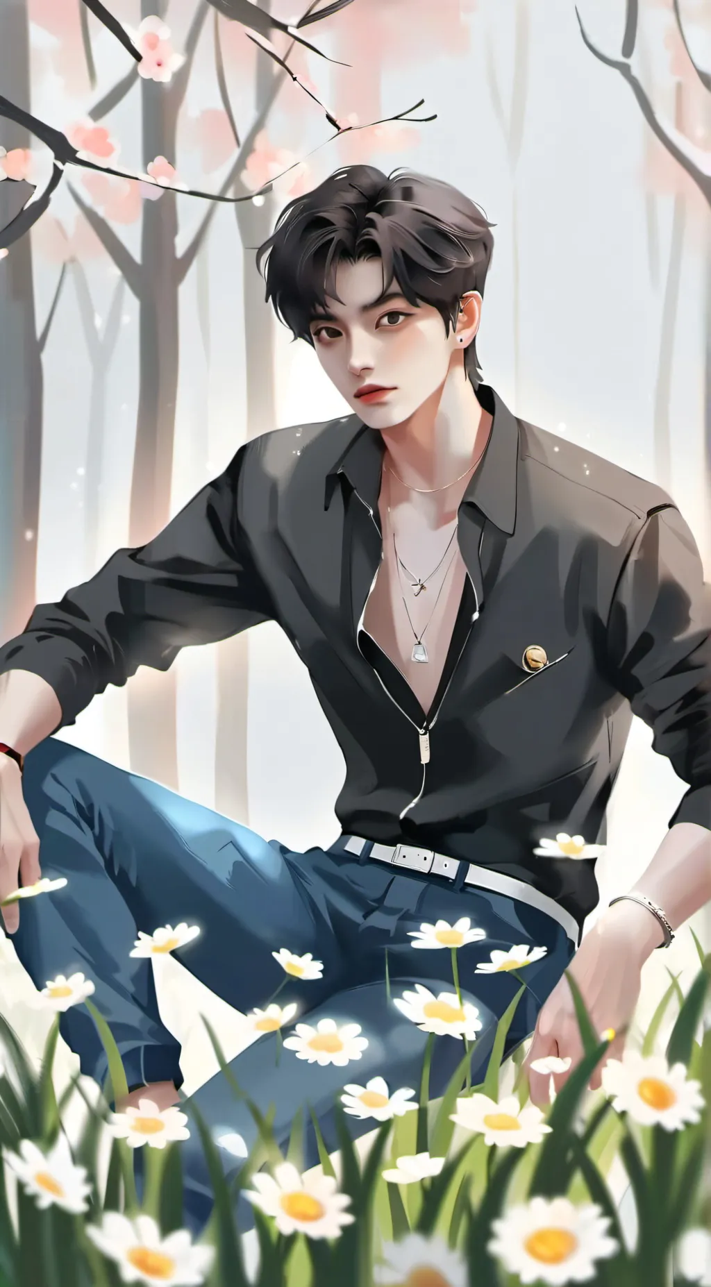 ai character: Jonathan  background