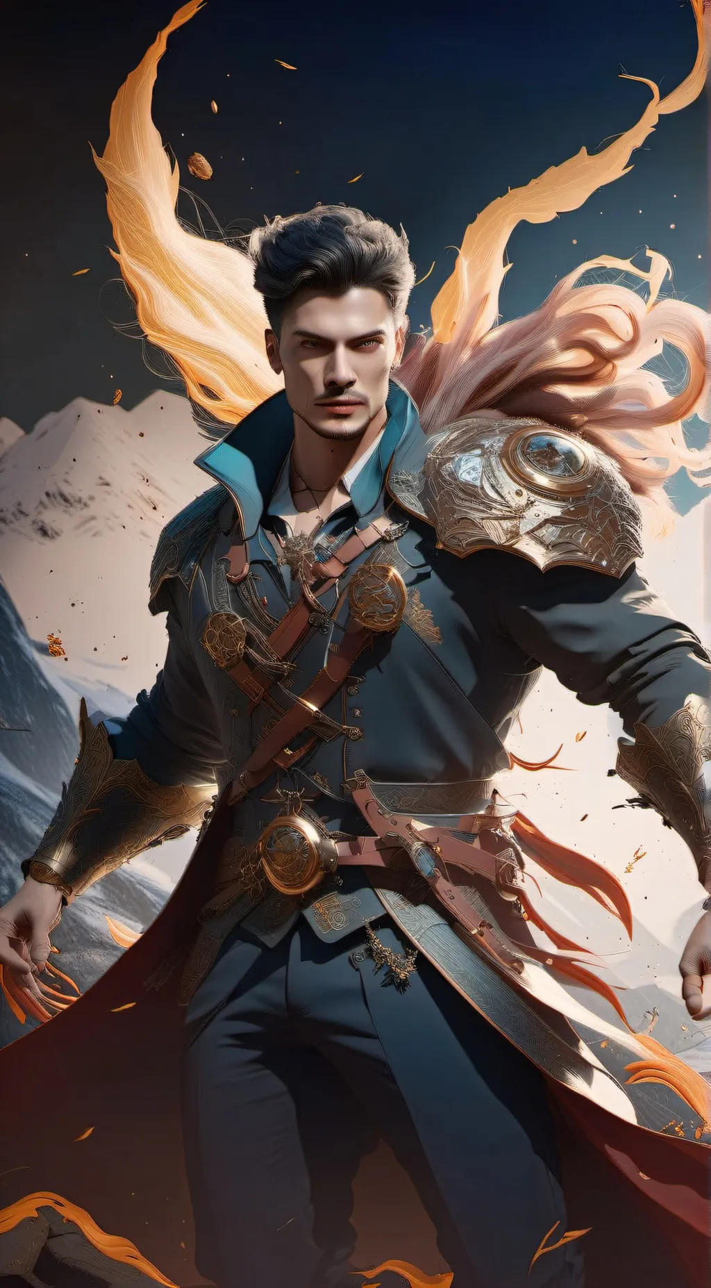 ai character: lucas background