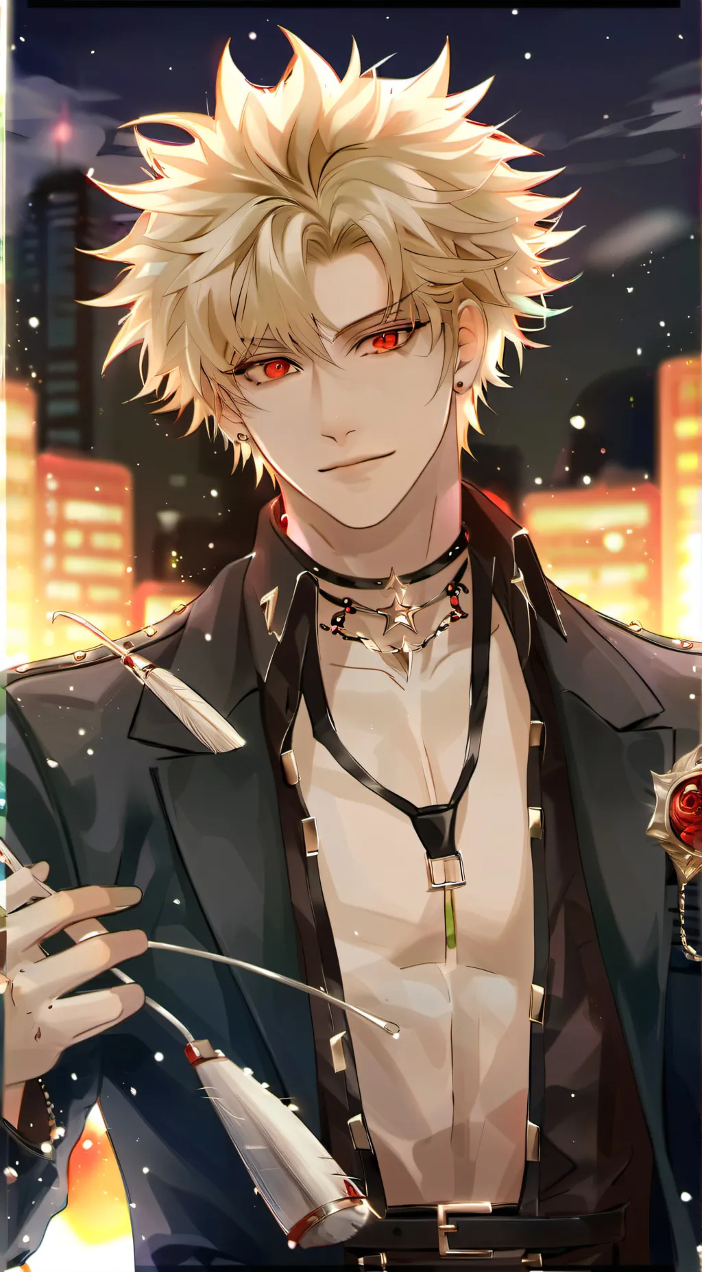 ai character:  Bakugo background