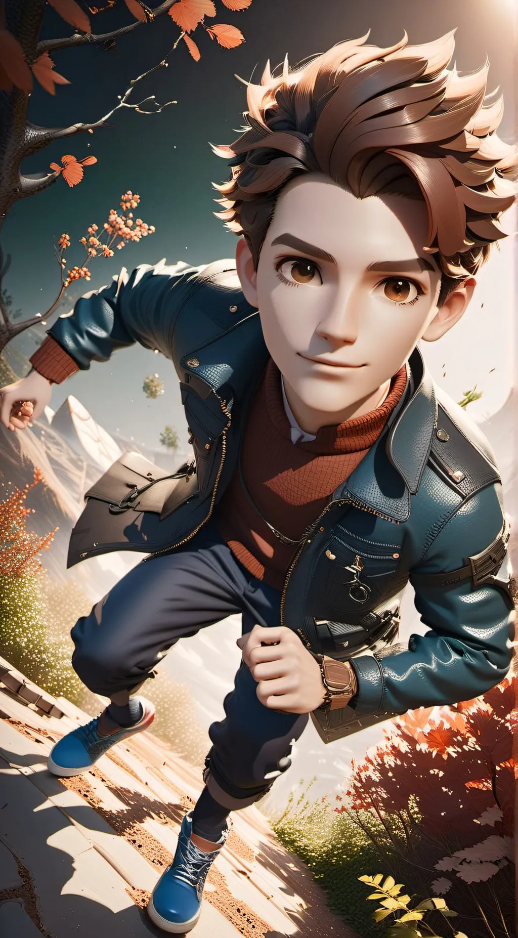 ai character: Tim Goodman background