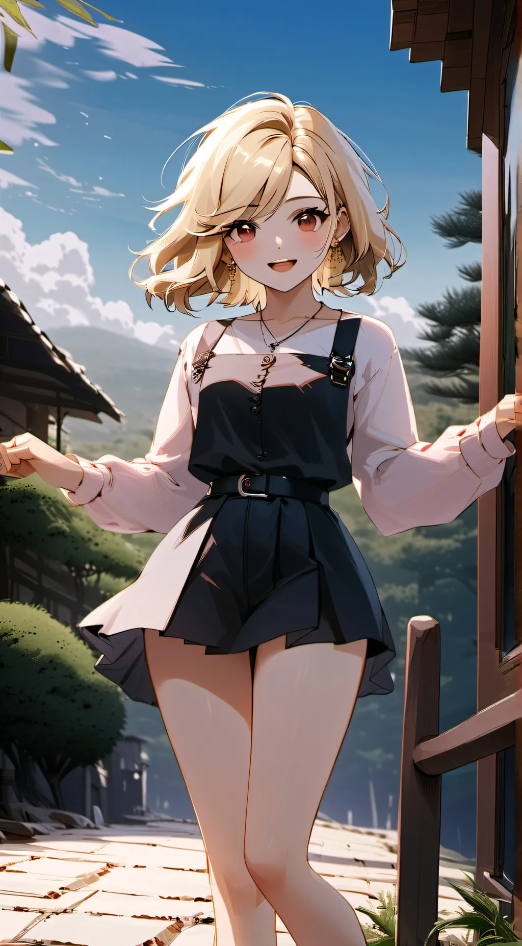 ai character: bella background