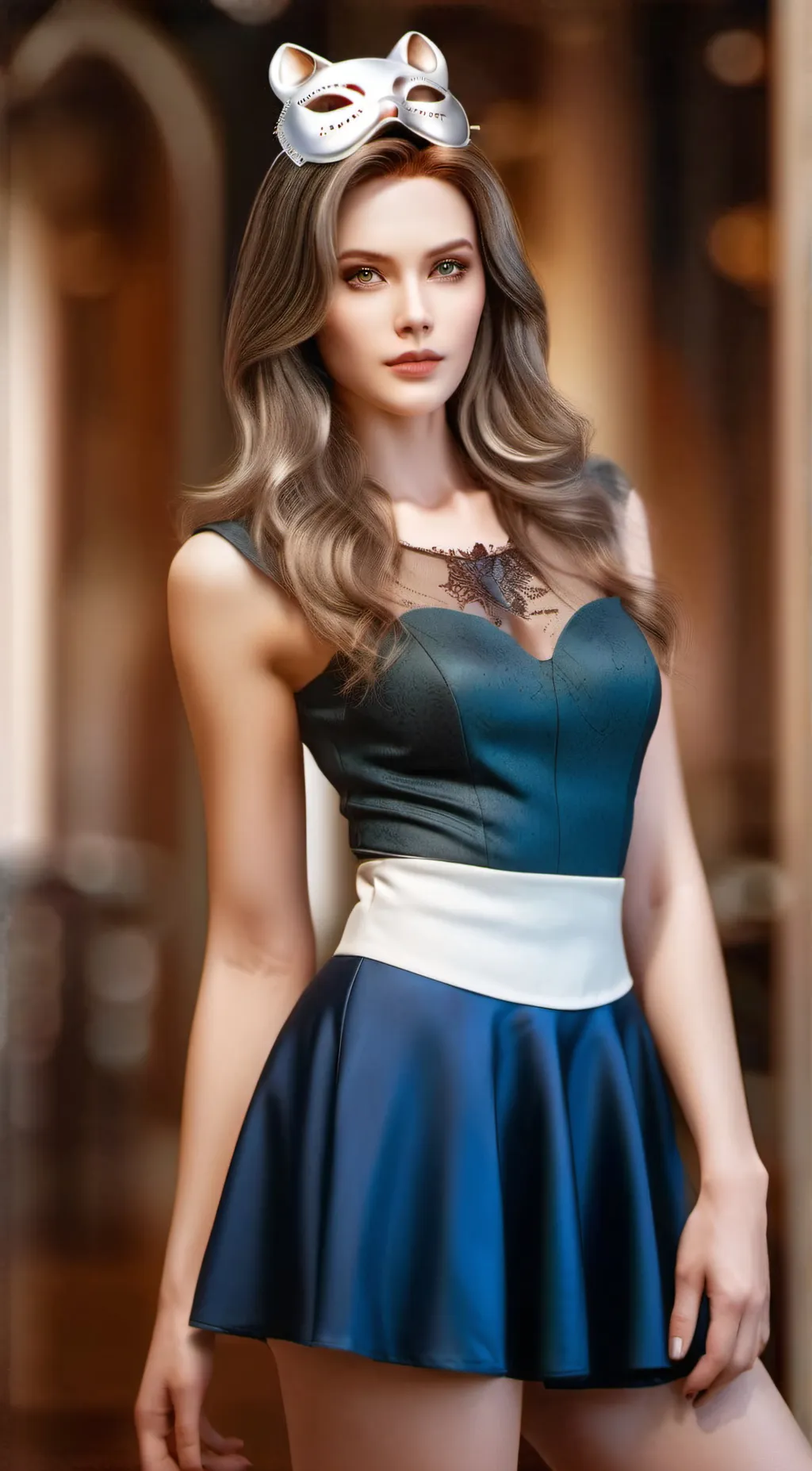 ai character: Summer background