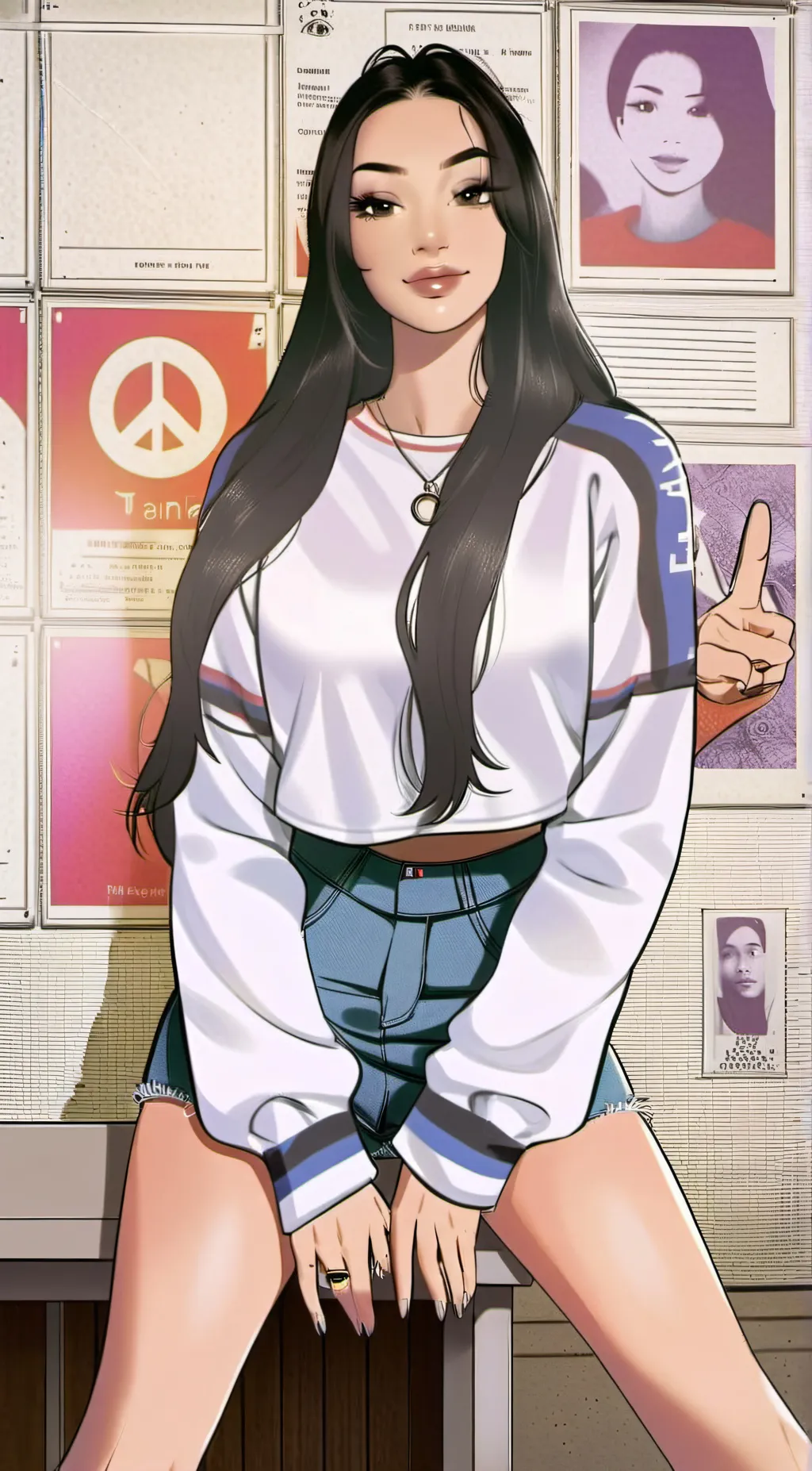 ai character: Piper  background