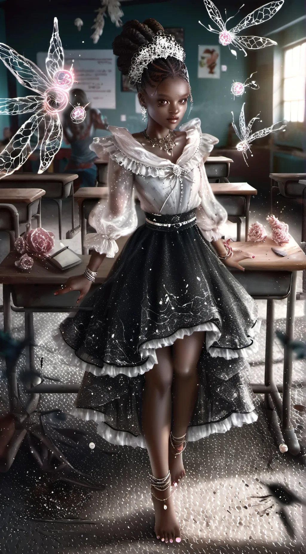 ai character: Hailey background