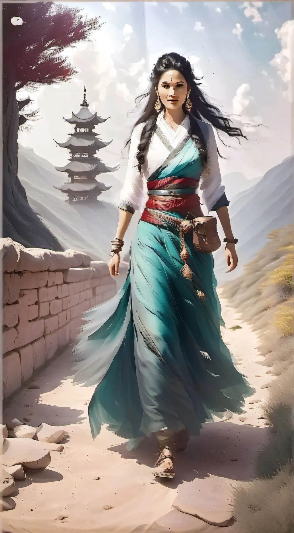 ai character: ƳOᕼꙆᙓ background