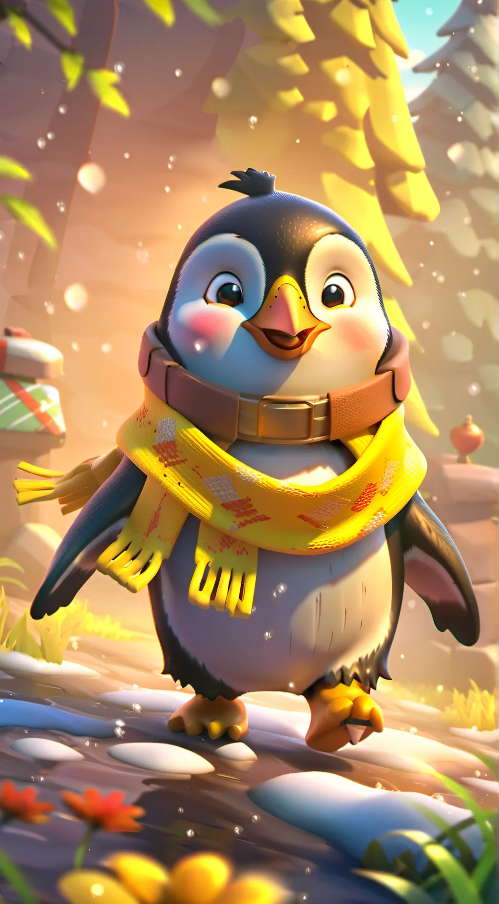 ai character: puff puff background