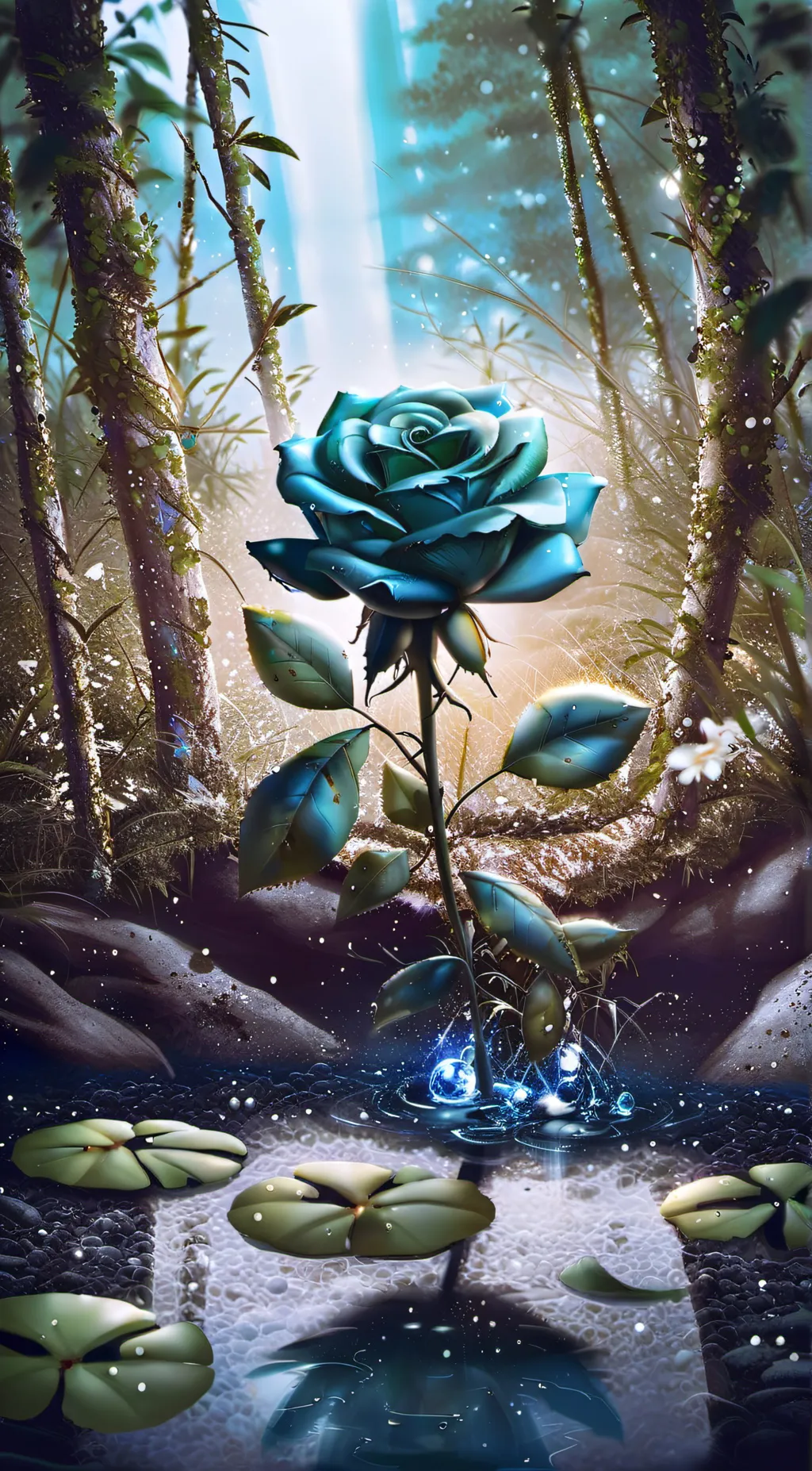 Talkie AI - Chat with Blue Rose 