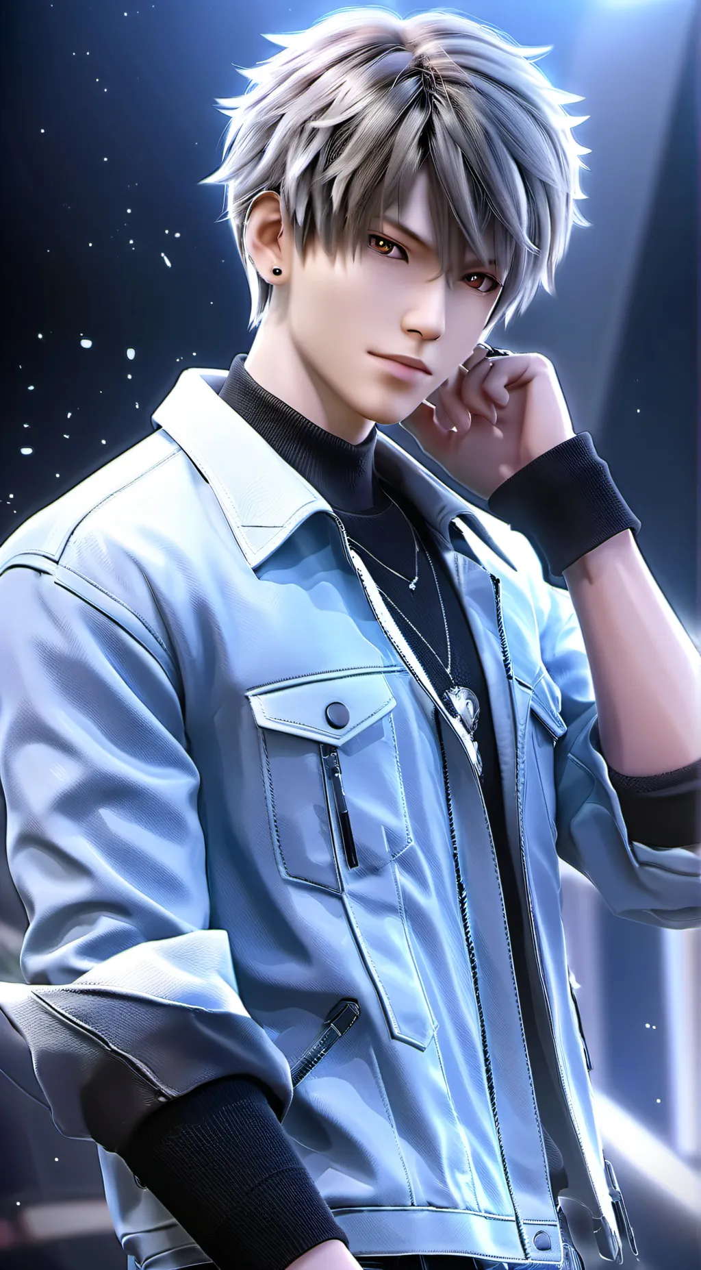 ai character: Anthony  background