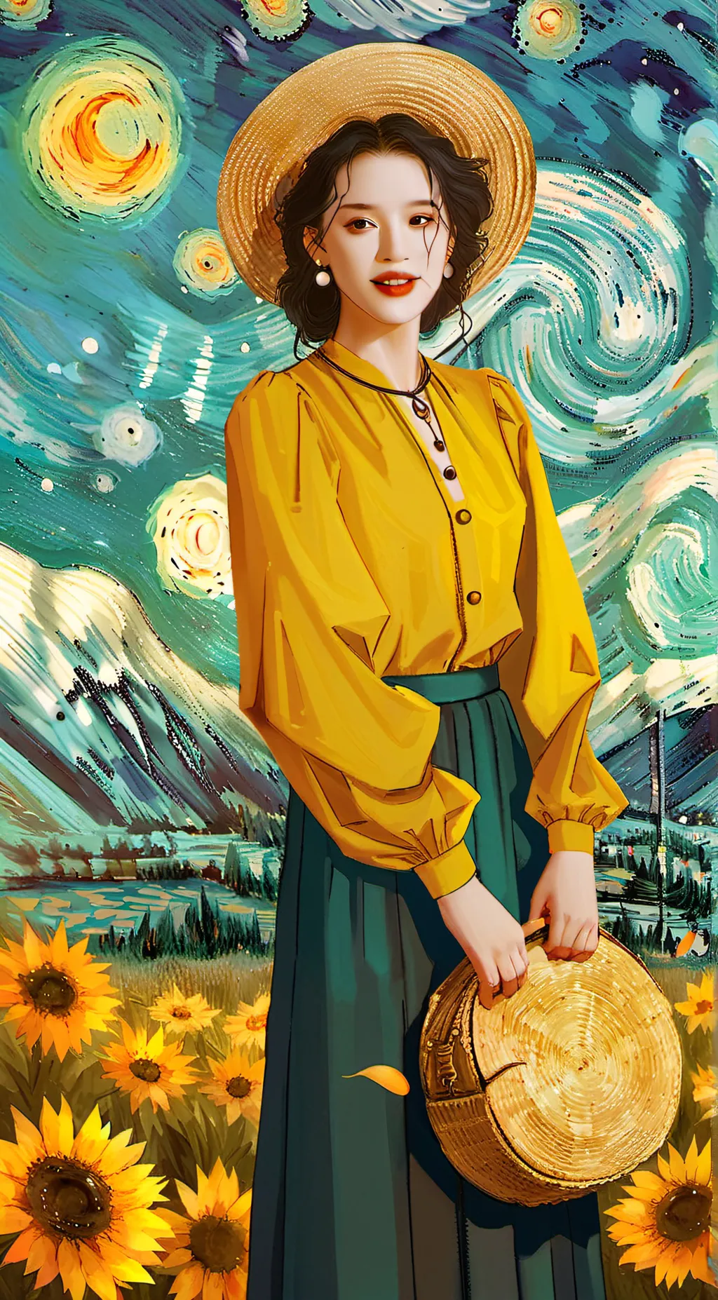 ai character: Andrea background